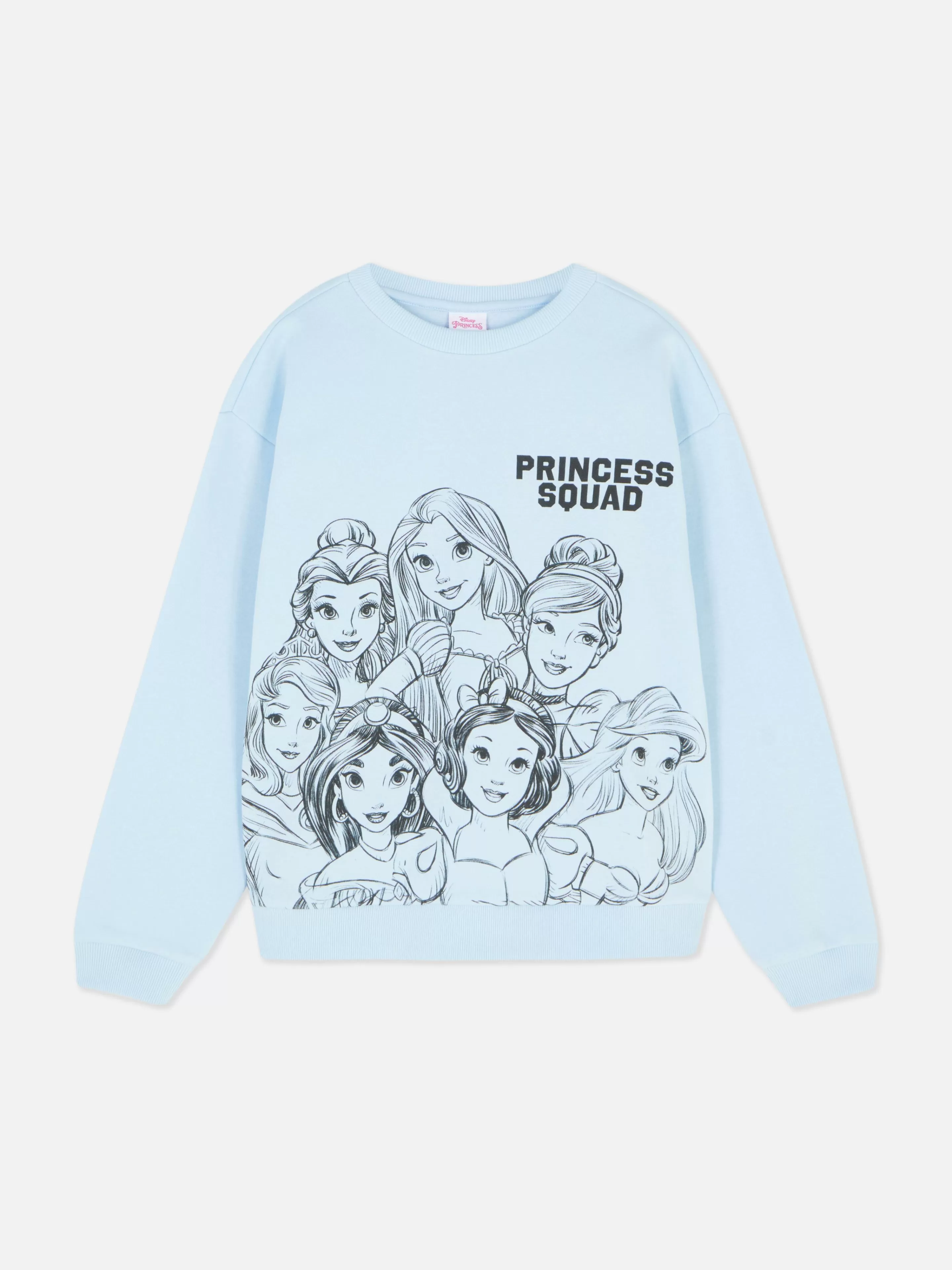 Sweat-shirt à Col Ras-du-cou Disney Princesses-Primark Clearance