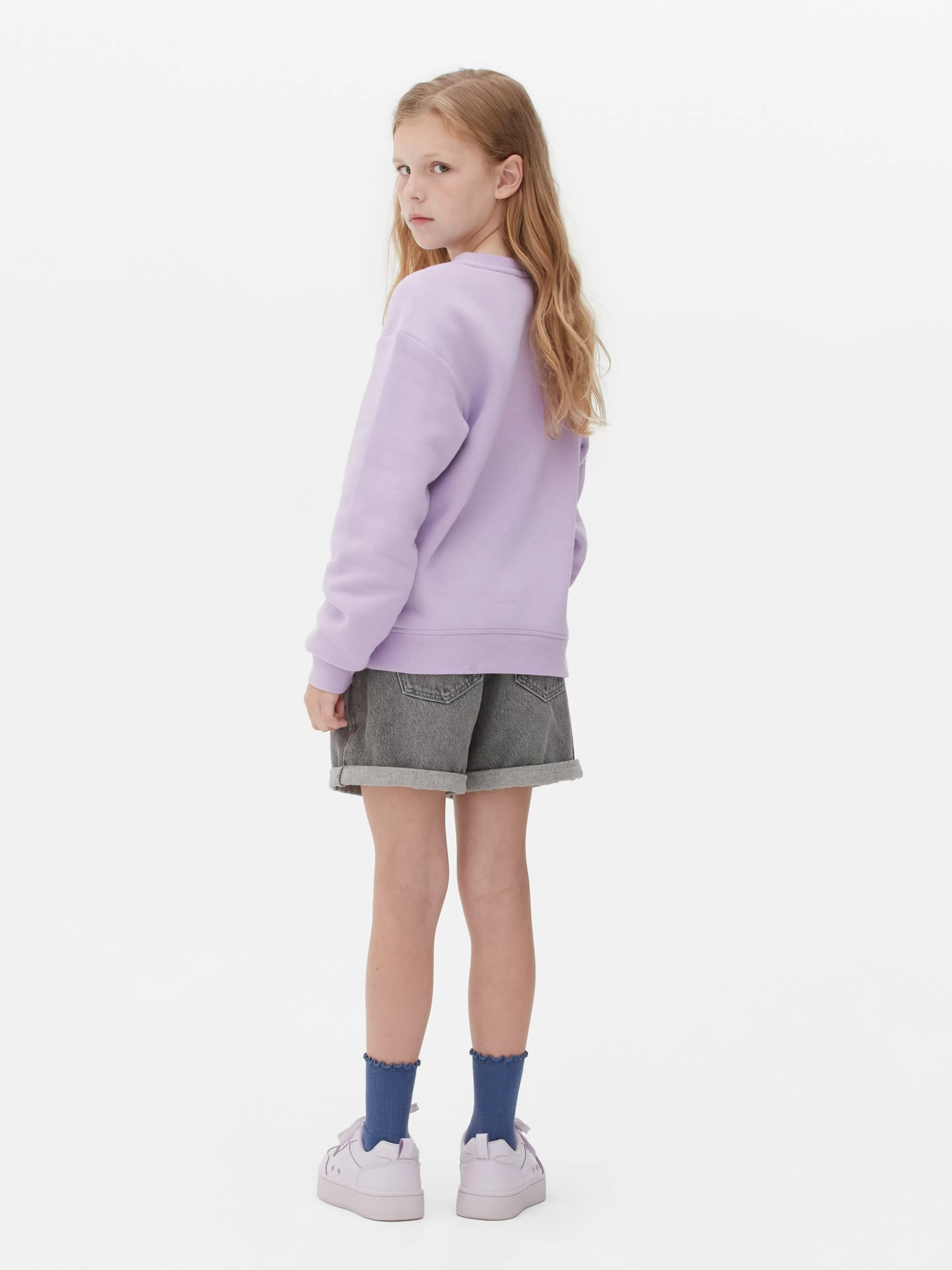 Sweat-shirt à Col Ras-du-cou Disney Stitch & Angel-Primark Hot