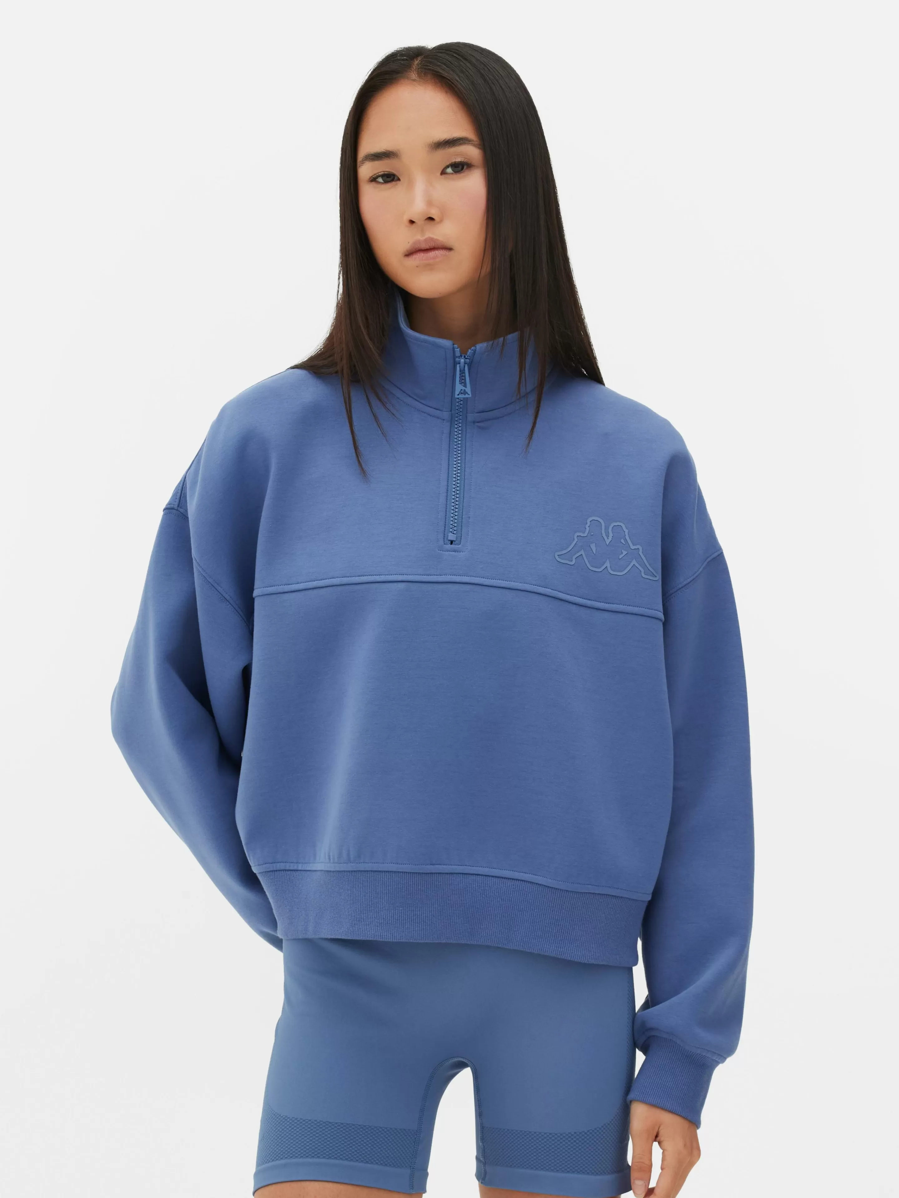 Sweat-shirt à Col Zippé Kappa X -Primark Cheap