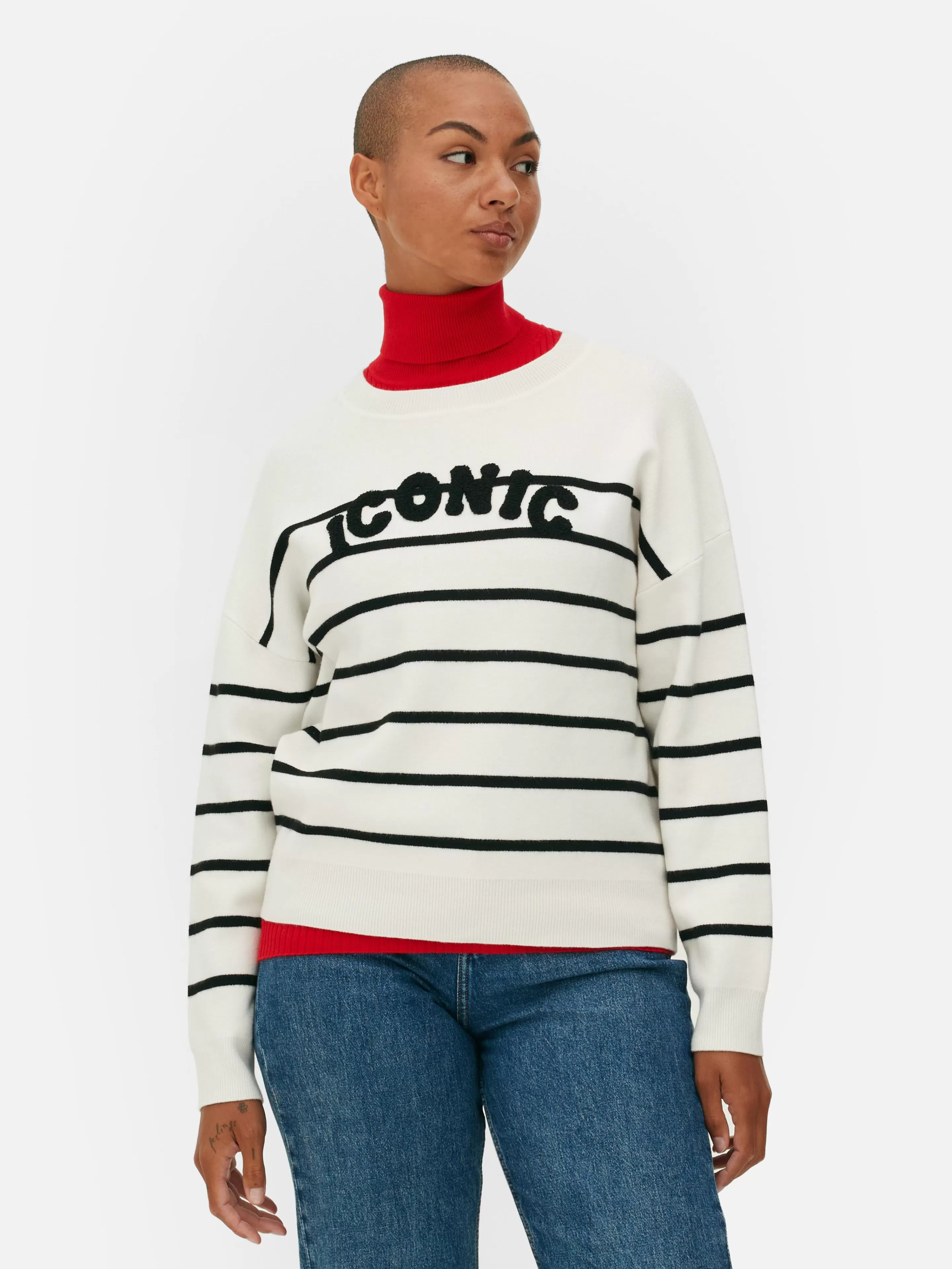 Sweat-shirt à Message Sur Le Devant-Primark Fashion