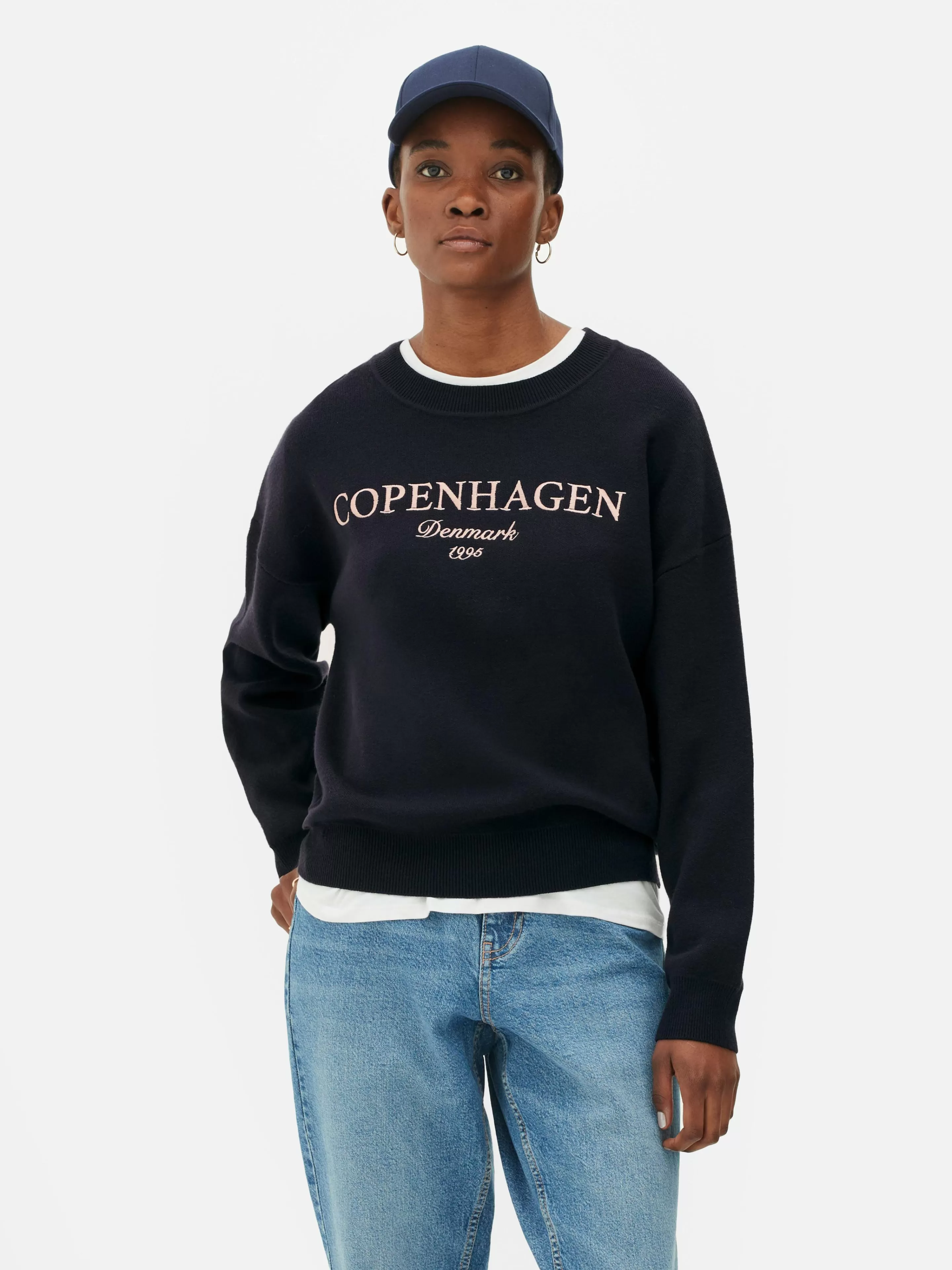 Sweat-shirt à Message Sur Le Devant-Primark Discount