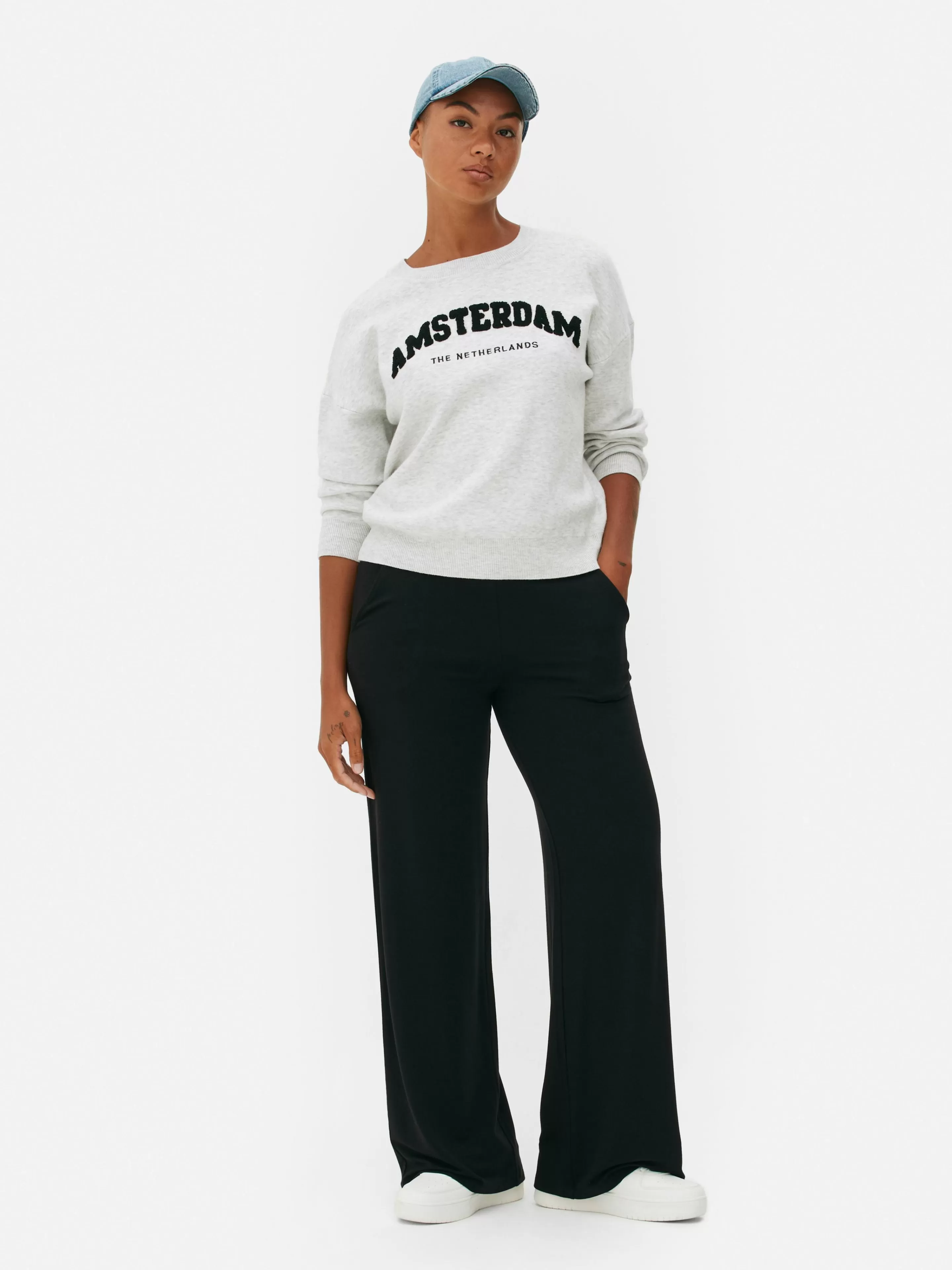 Sweat-shirt à Message Sur Le Devant-Primark Best Sale
