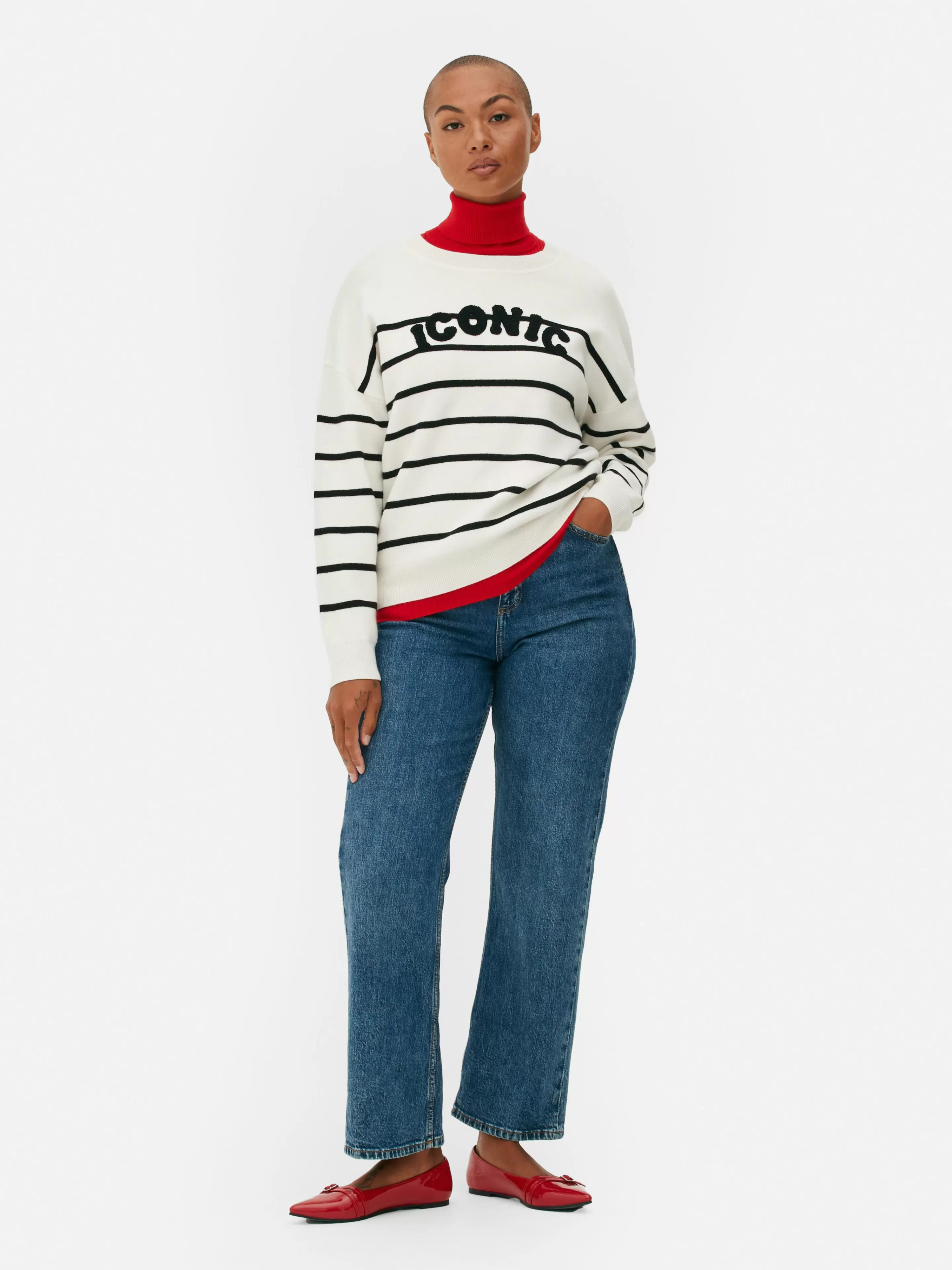 Sweat-shirt à Message Sur Le Devant-Primark Fashion