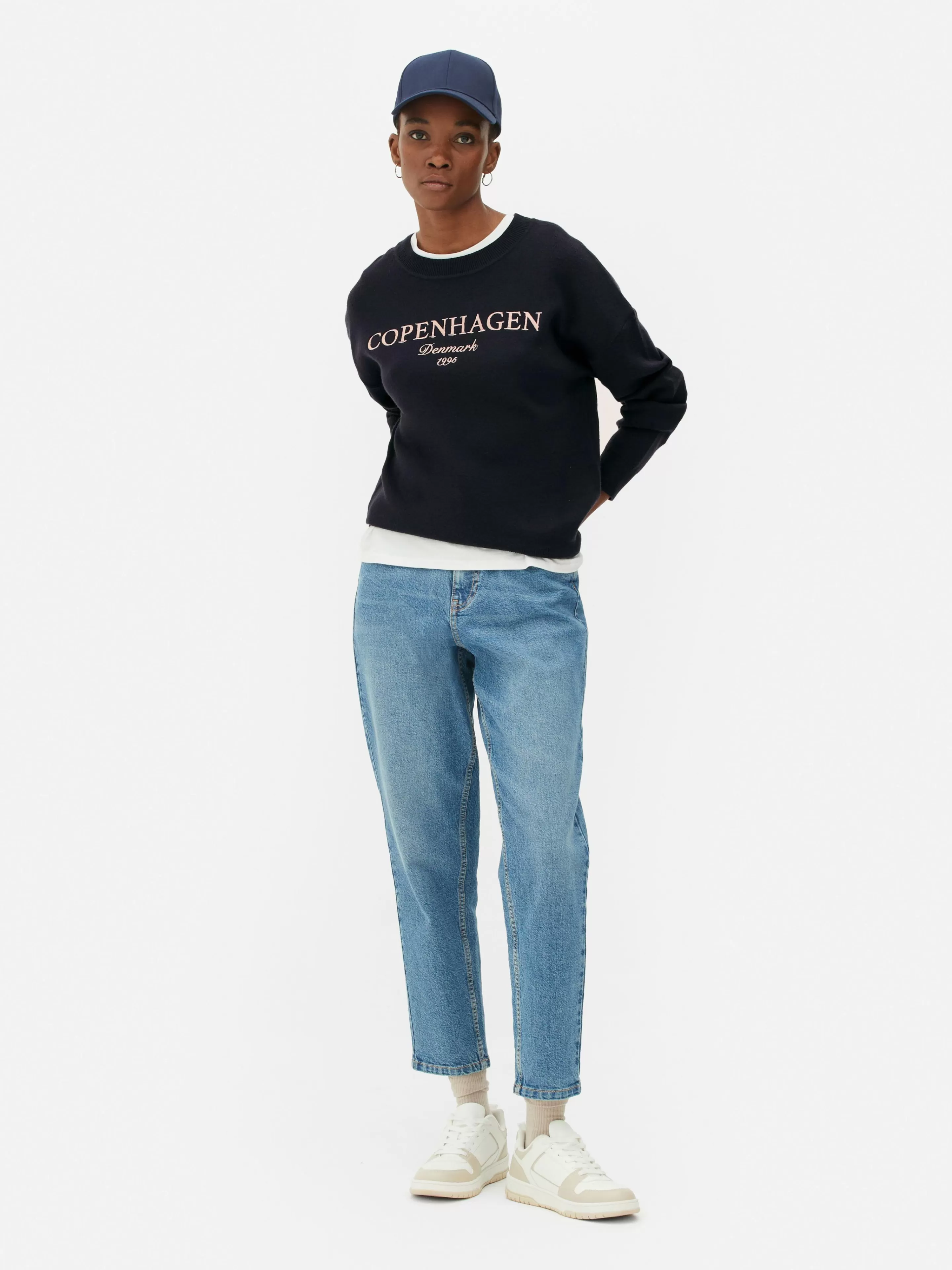 Sweat-shirt à Message Sur Le Devant-Primark Discount