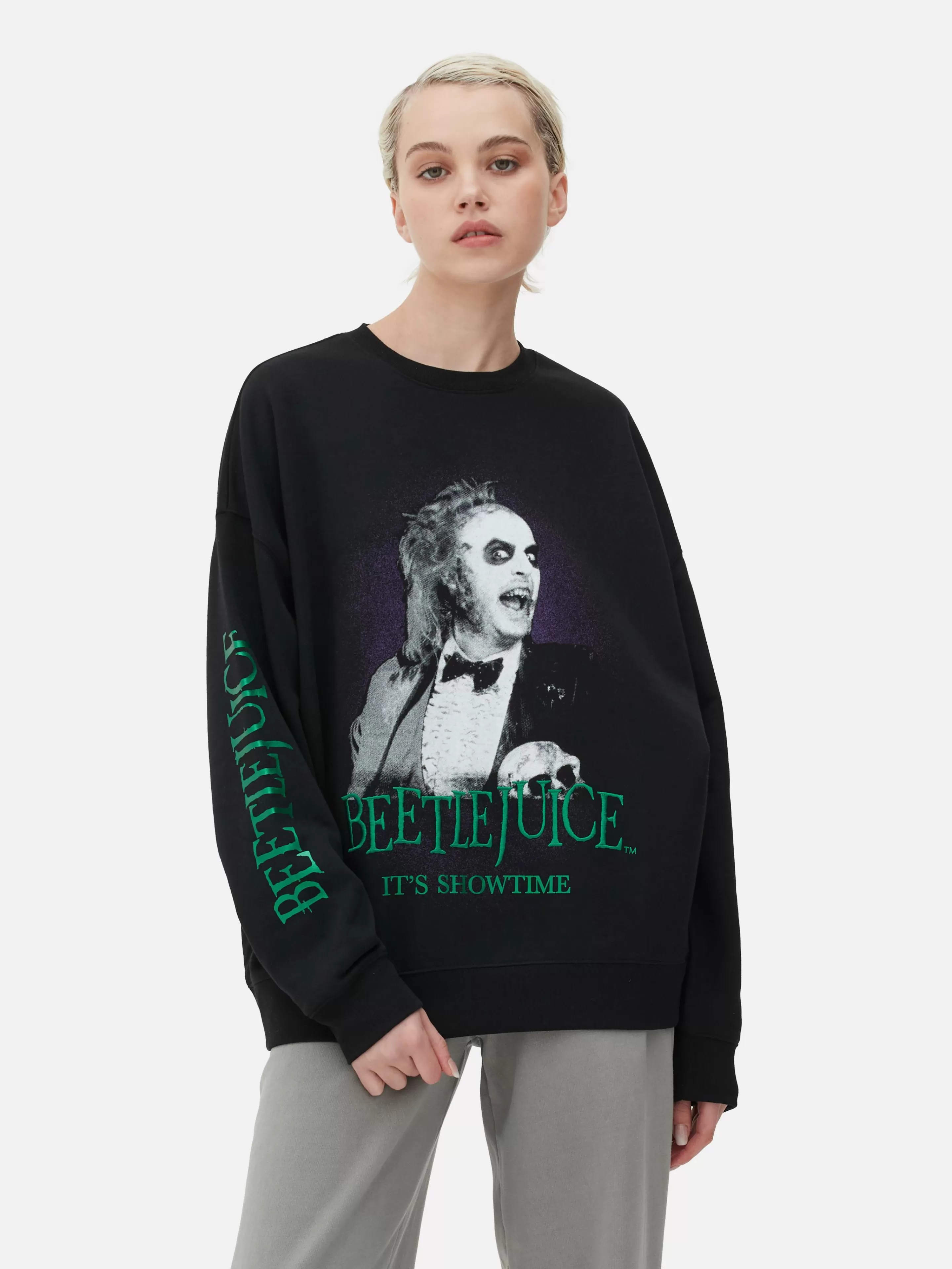 Sweat-shirt à Motif Personnage Beetlejuice-Primark Cheap