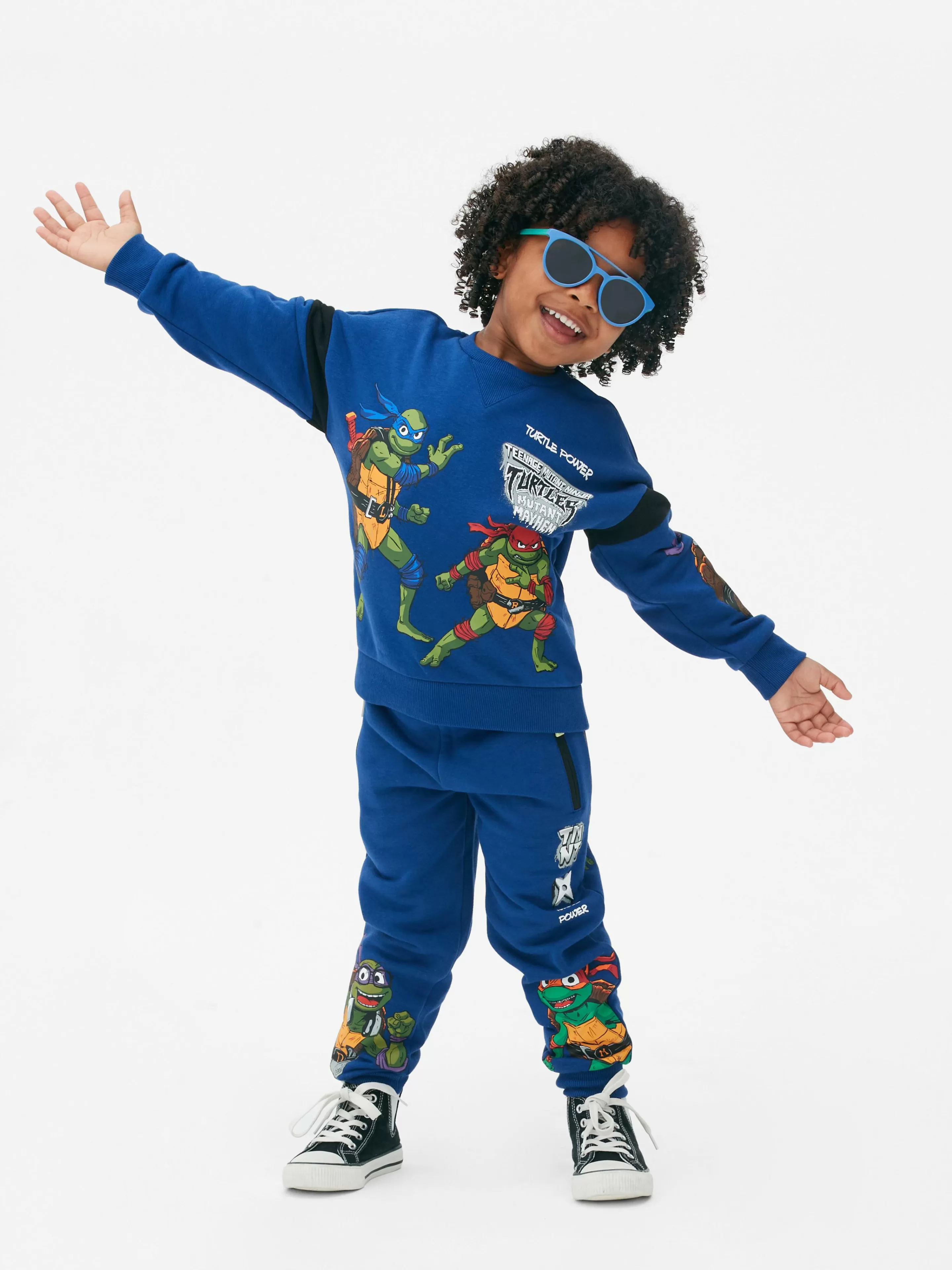 Sweat-shirt Col Ras-du-cou Les Tortues Ninja-Primark Outlet
