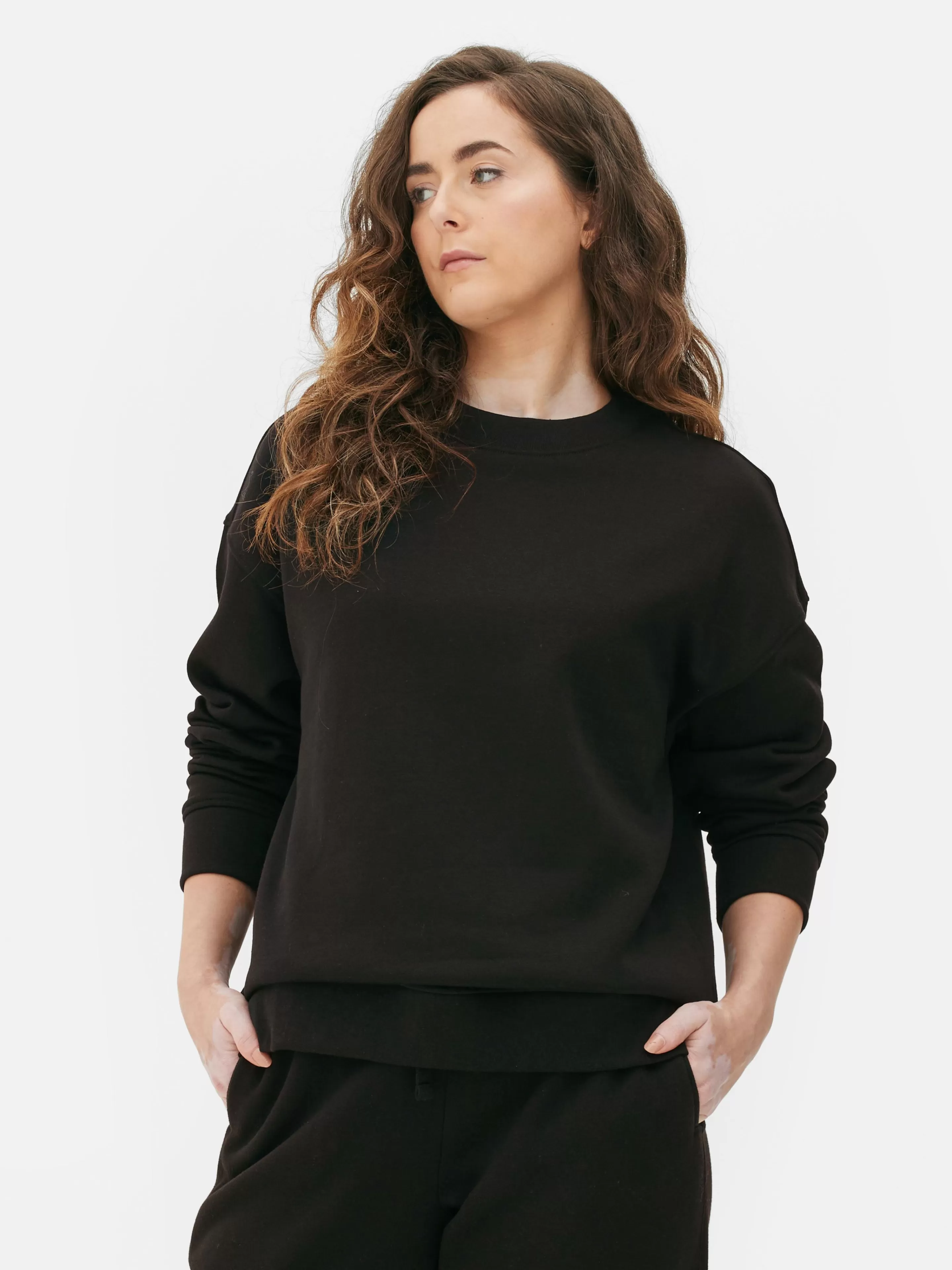 Sweat-shirt Coupe Décontractée-Primark Fashion