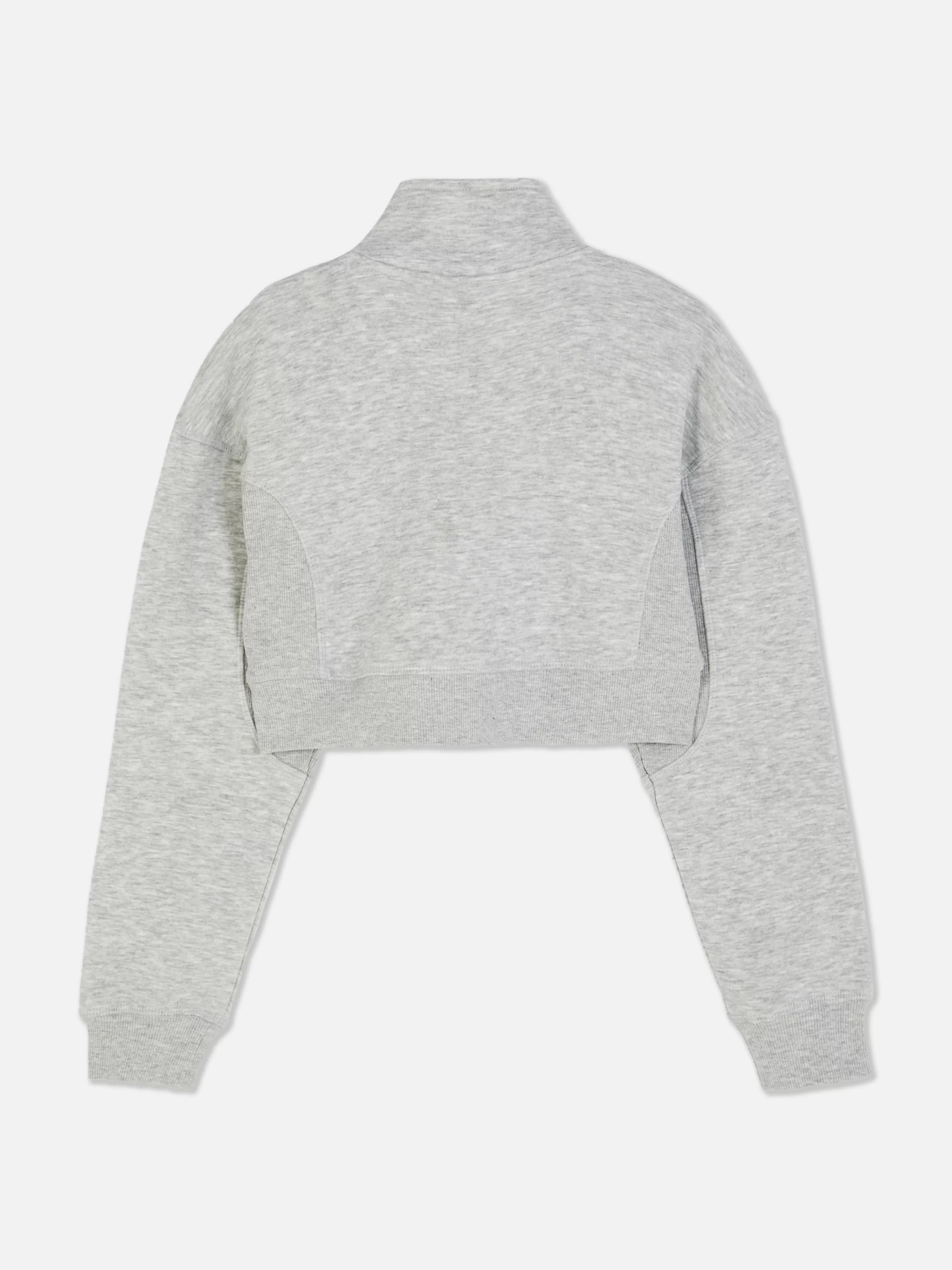 Sweat-shirt Court à Col Cheminée-Primark Clearance