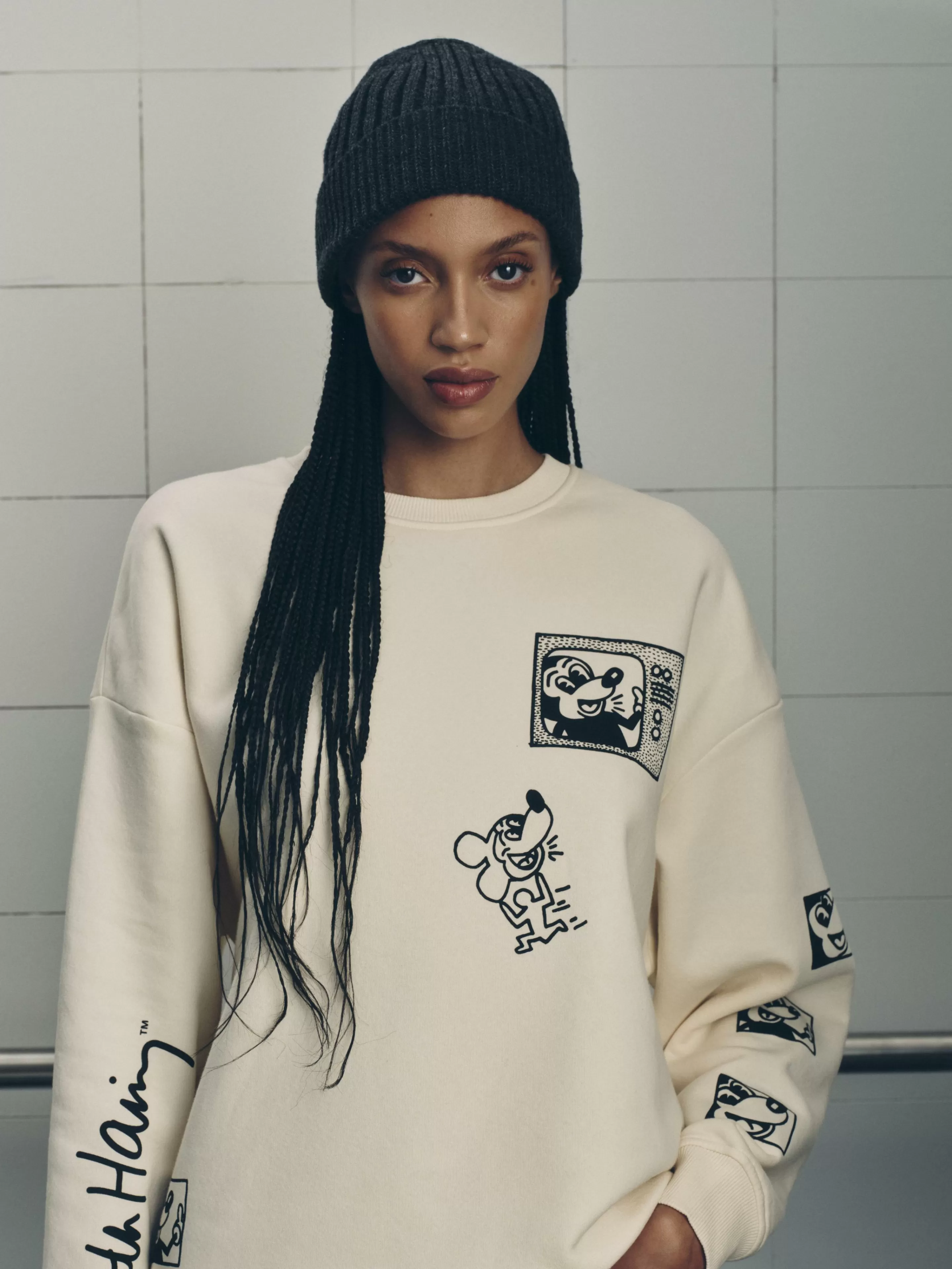 Sweat-shirt Disney Mickey Mouse X Keith Haring-Primark Best
