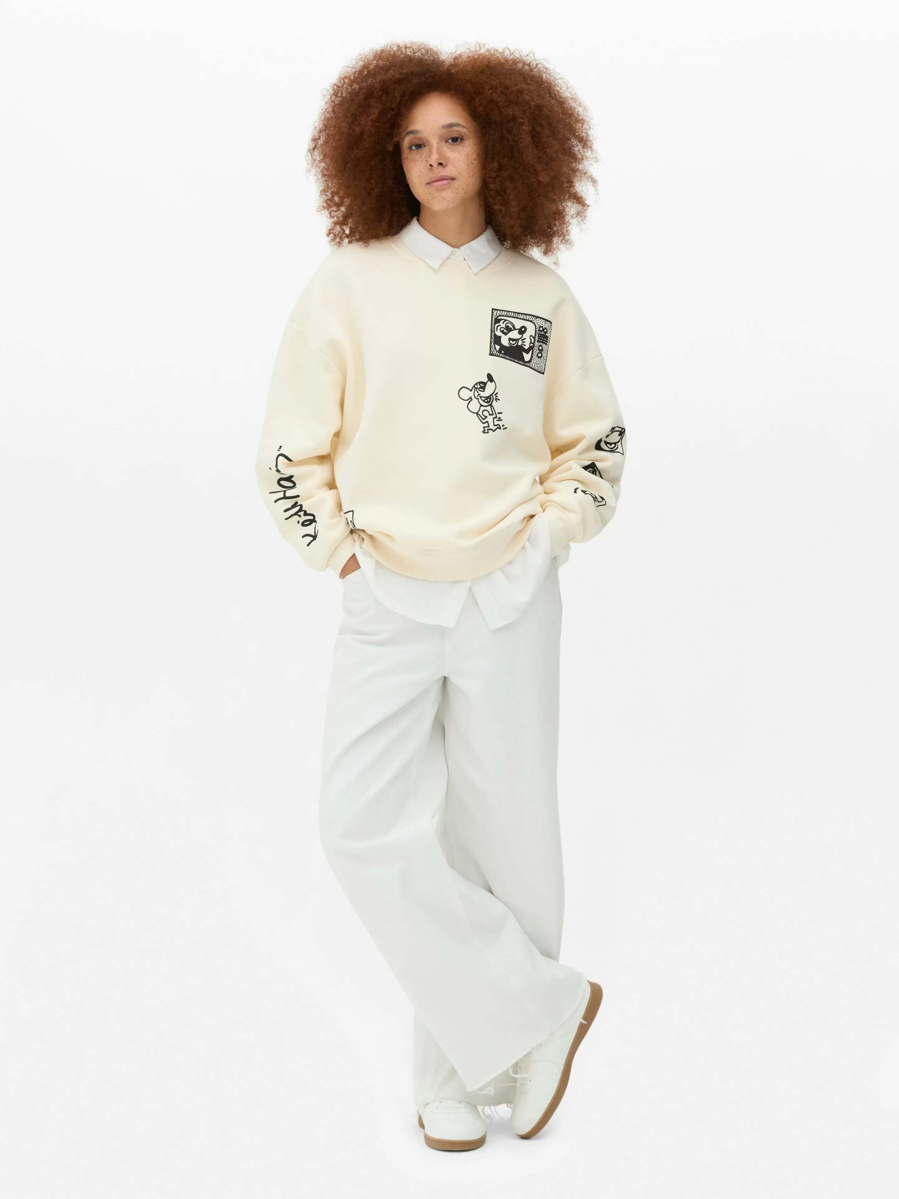 Sweat-shirt Disney Mickey Mouse X Keith Haring-Primark Best