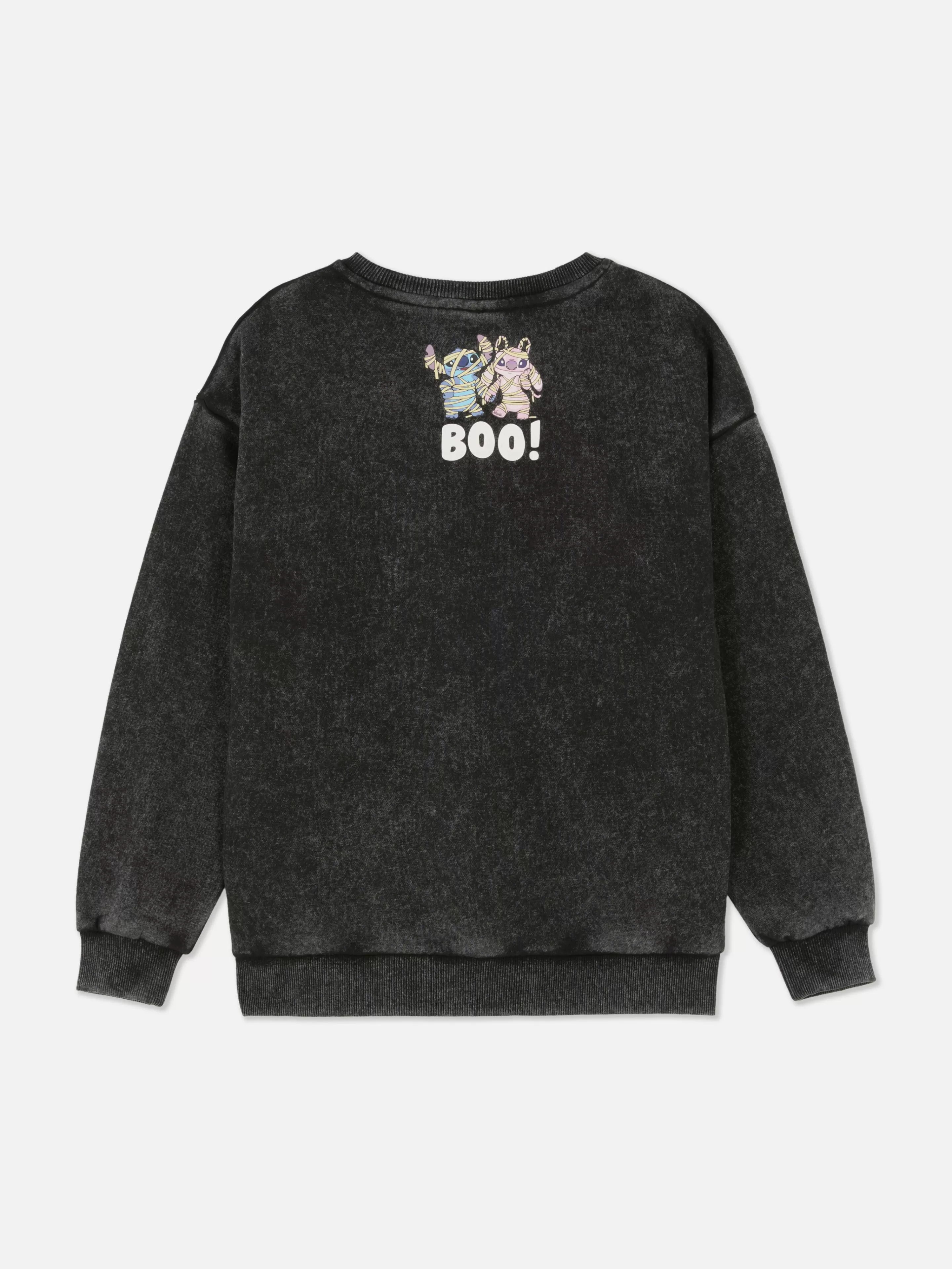 Sweat-shirt Délavé à L'acide Disney Lilo & Stitch-Primark Flash Sale