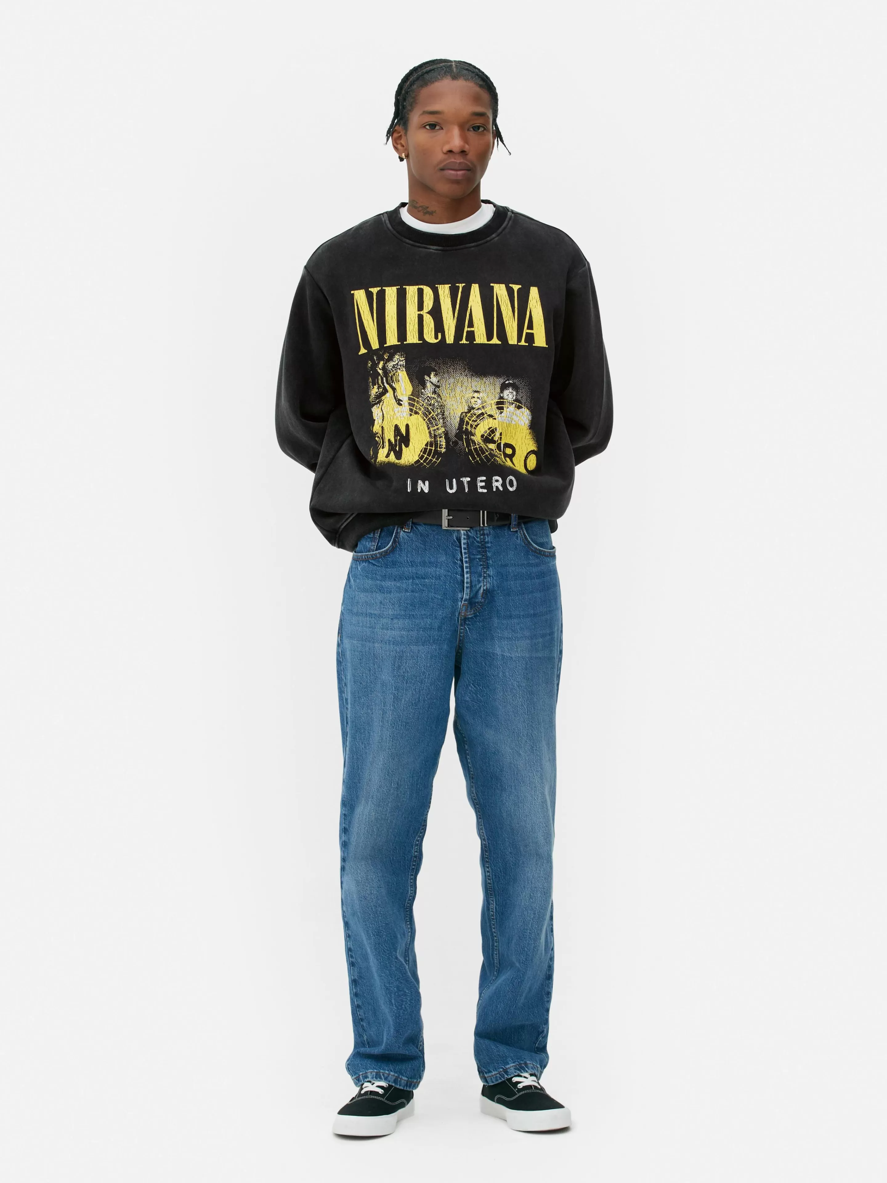 Sweat-shirt Délavé Nirvana-Primark Cheap