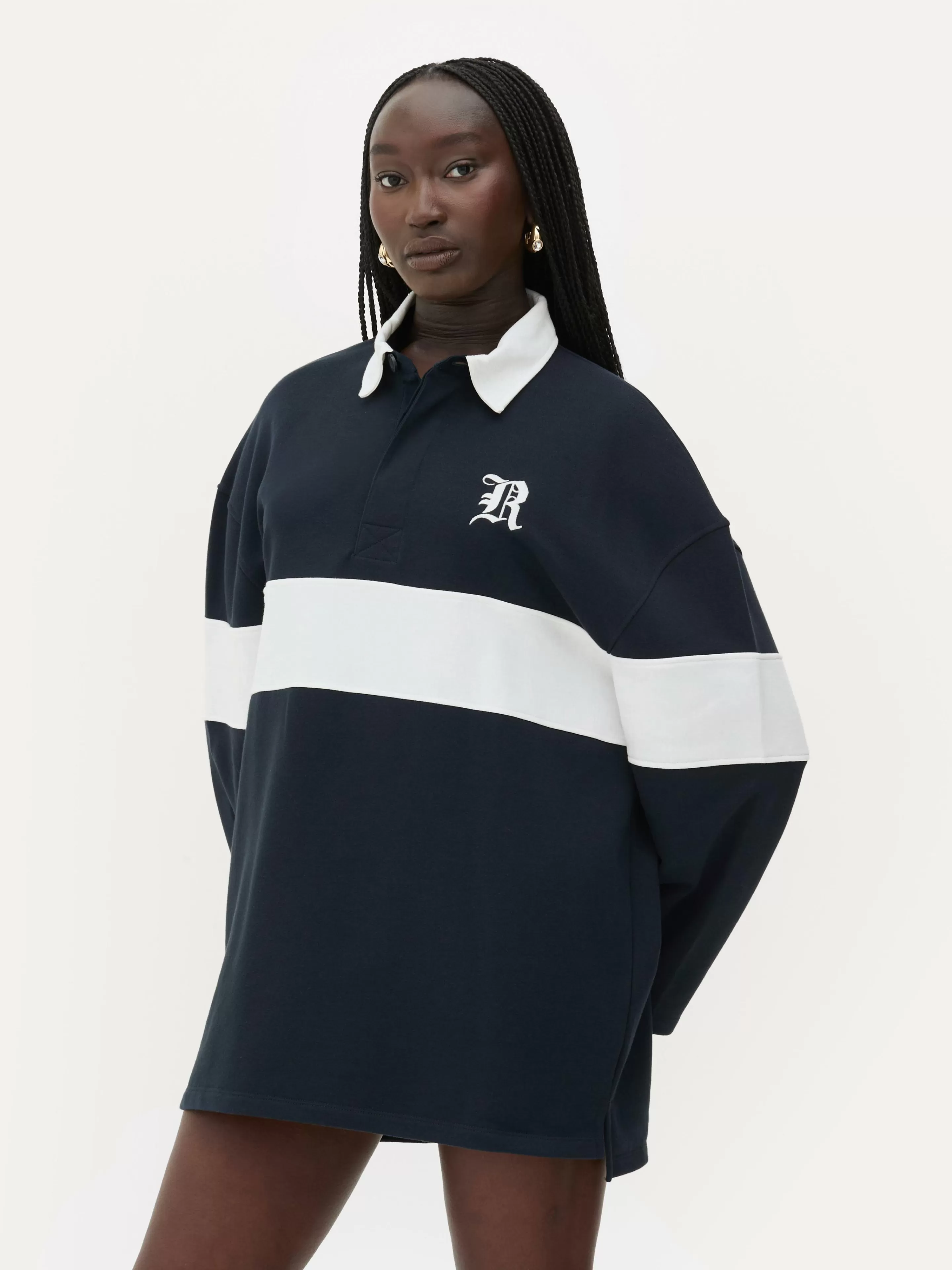 Sweat-shirt Façon Polo Oversize Rita Ora-Primark Clearance