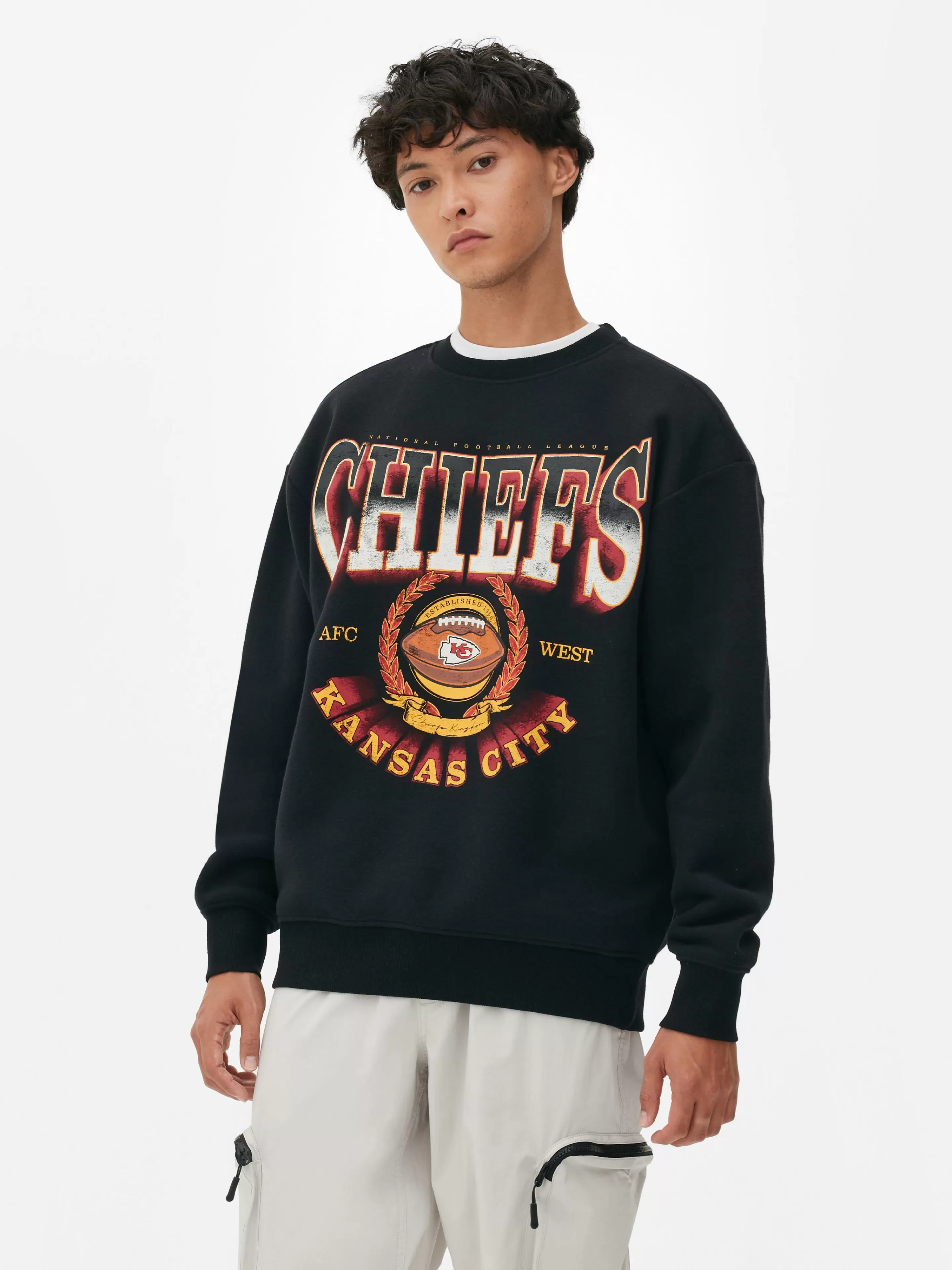 Sweat-shirt Graphique NFL Kansas City Chiefs-Primark Sale