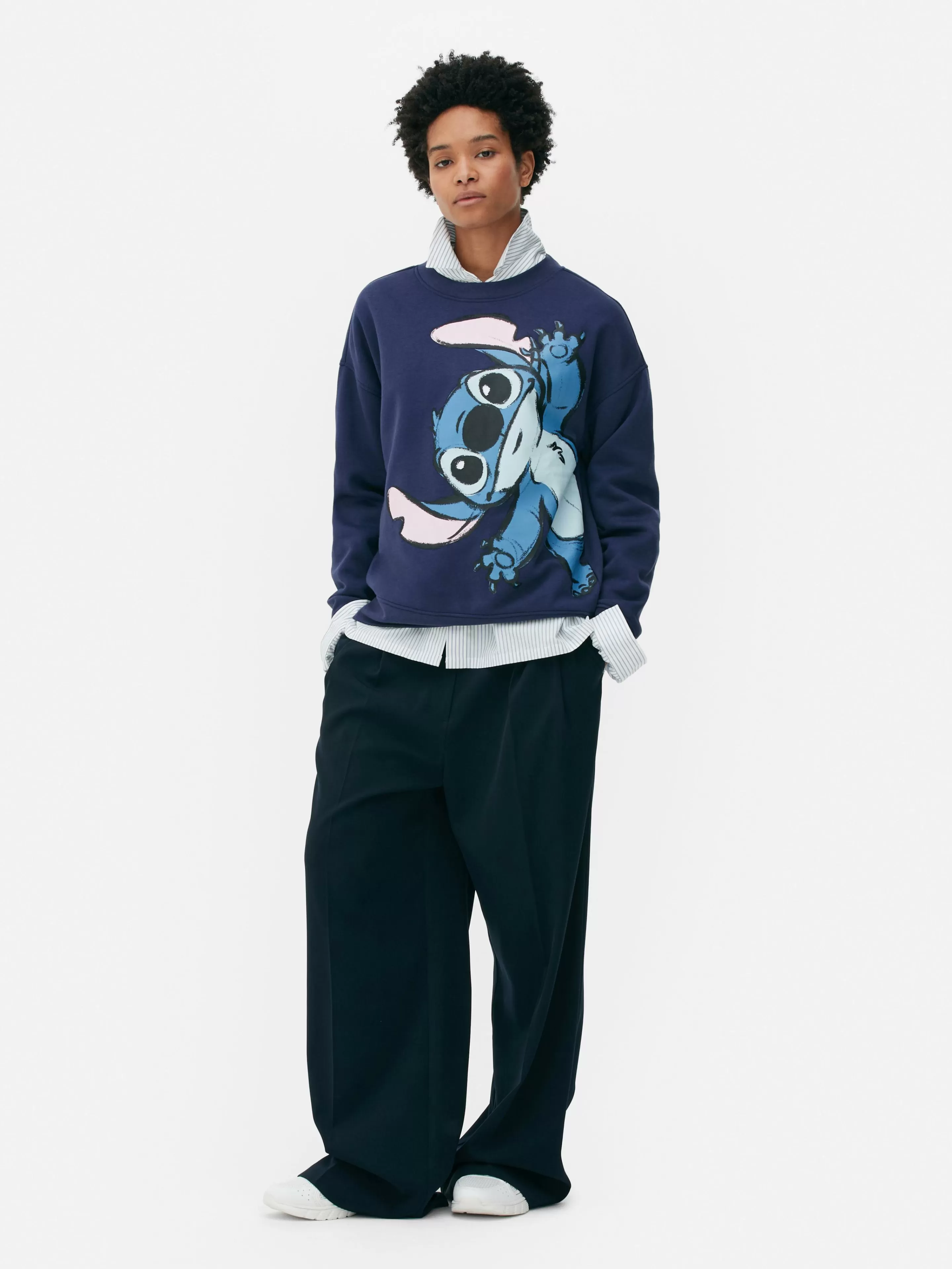 Sweat-shirt Large Disney Stitch-Primark Clearance