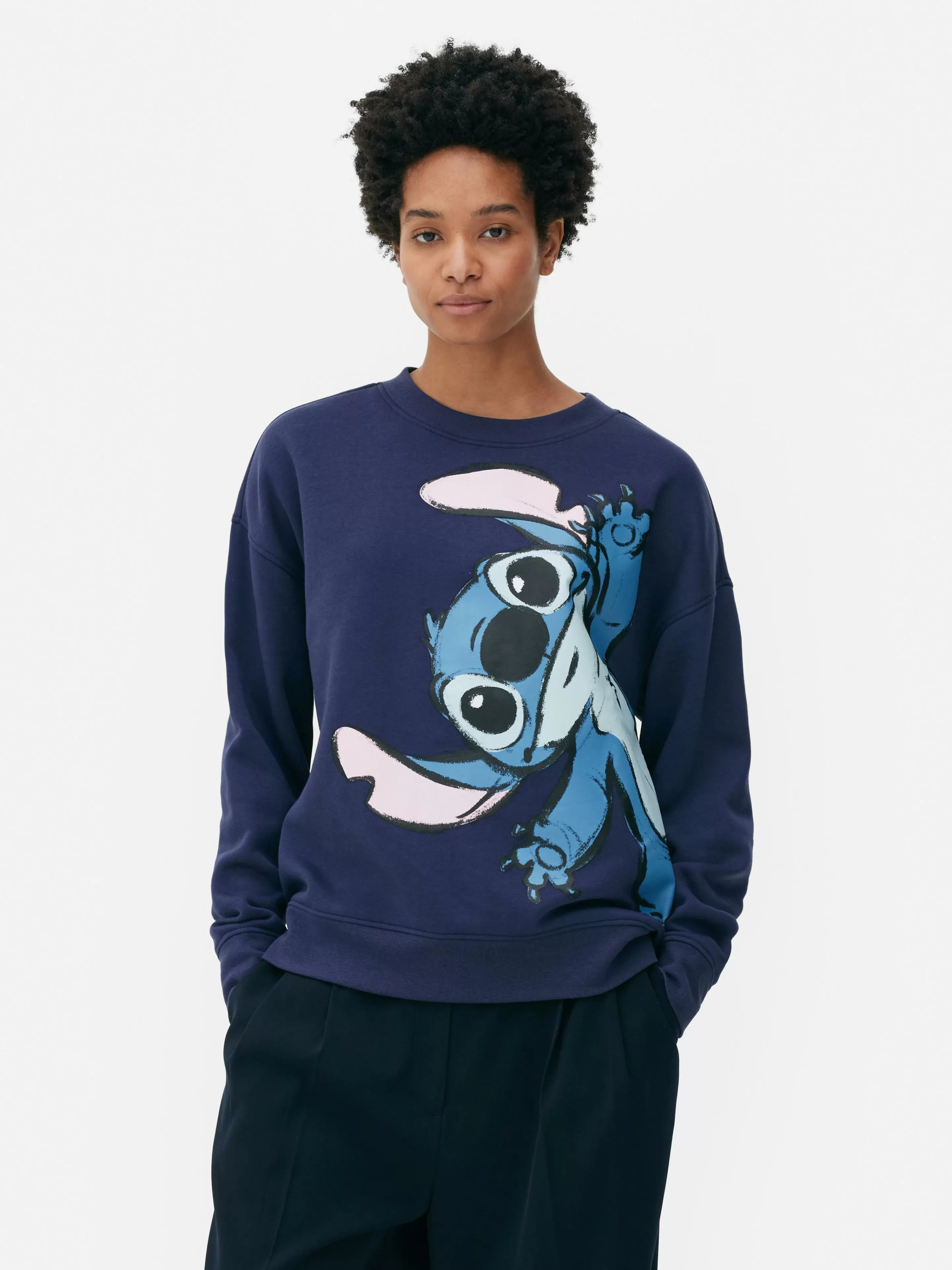 Sweat-shirt Large Disney Stitch-Primark Clearance