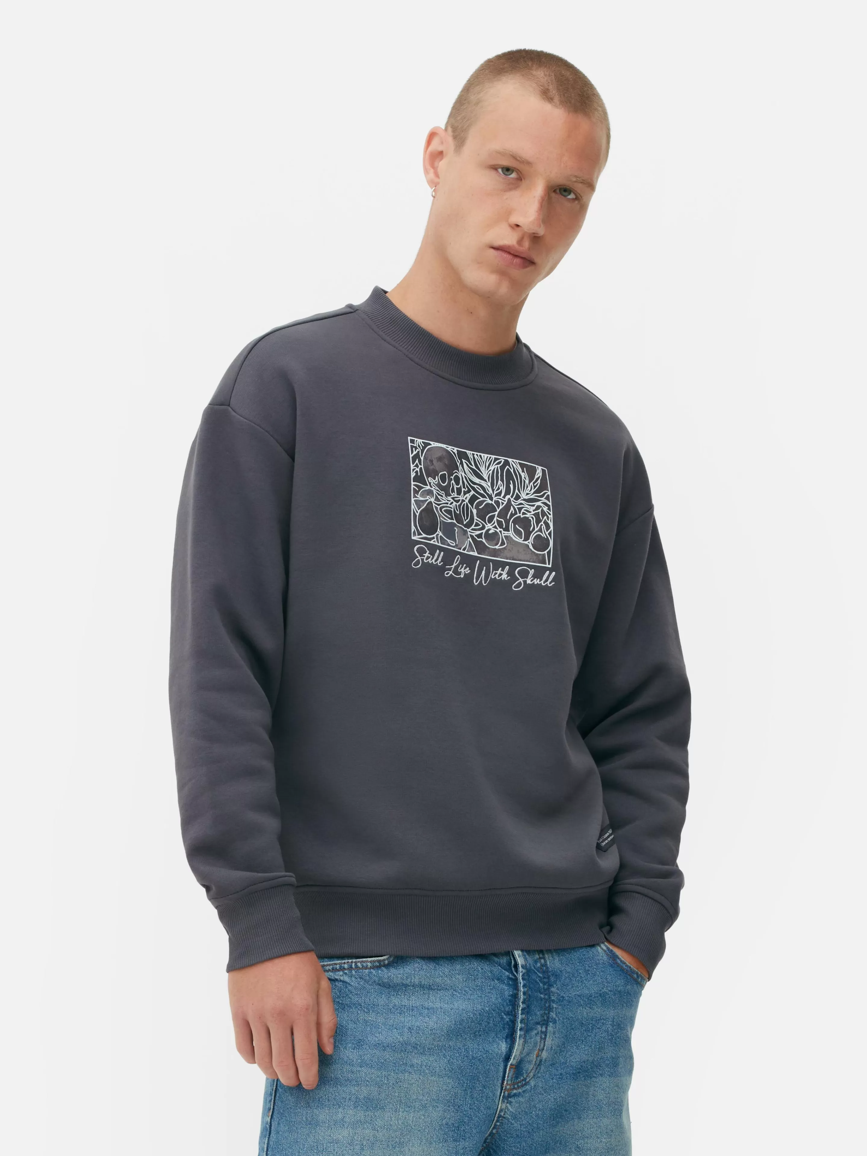 Sweat-shirt Nature Morte Au Crâne De Cézanne-Primark Cheap
