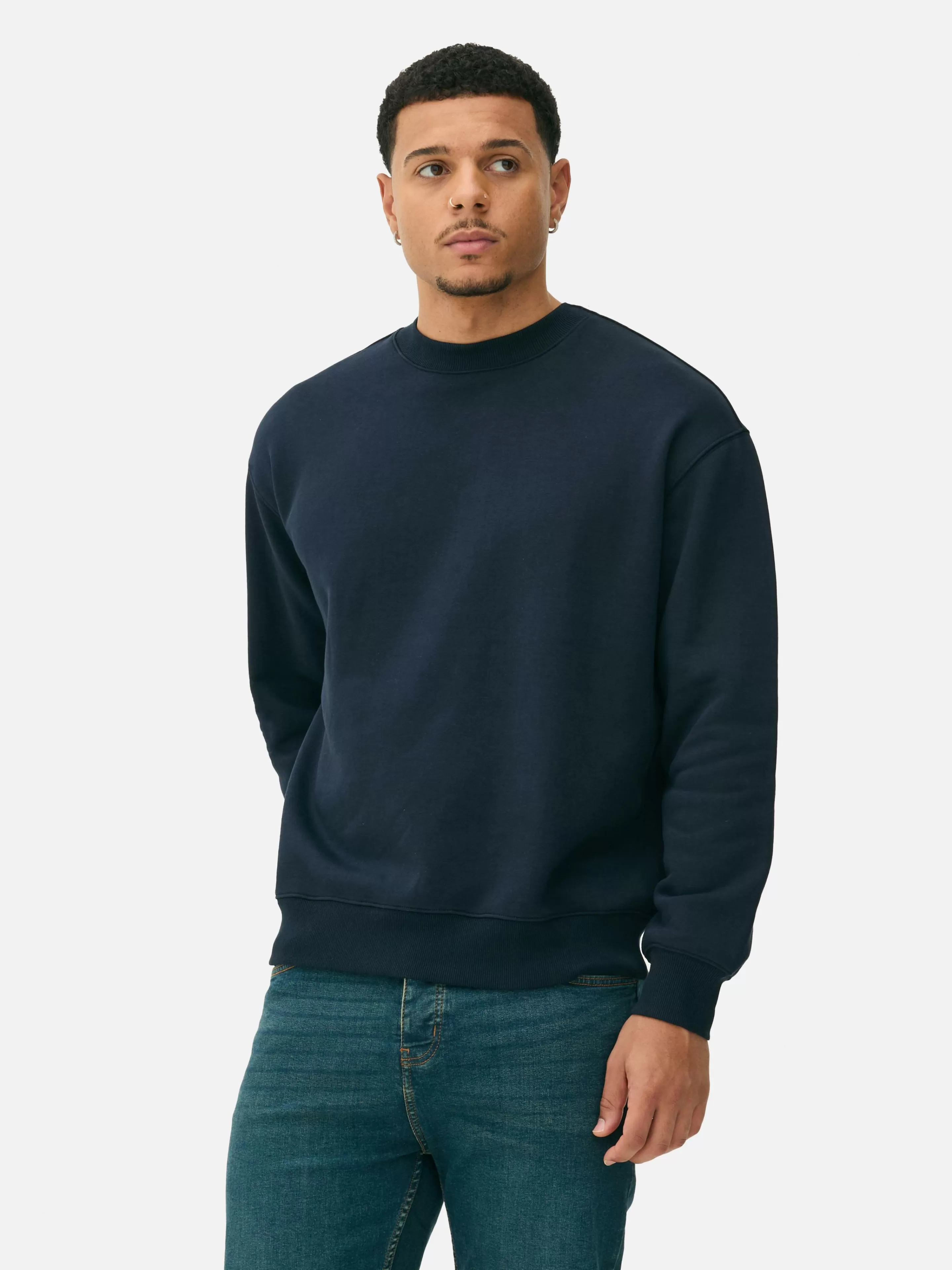 Sweat-shirt Oversize à Col Ras-du-cou-Primark Sale