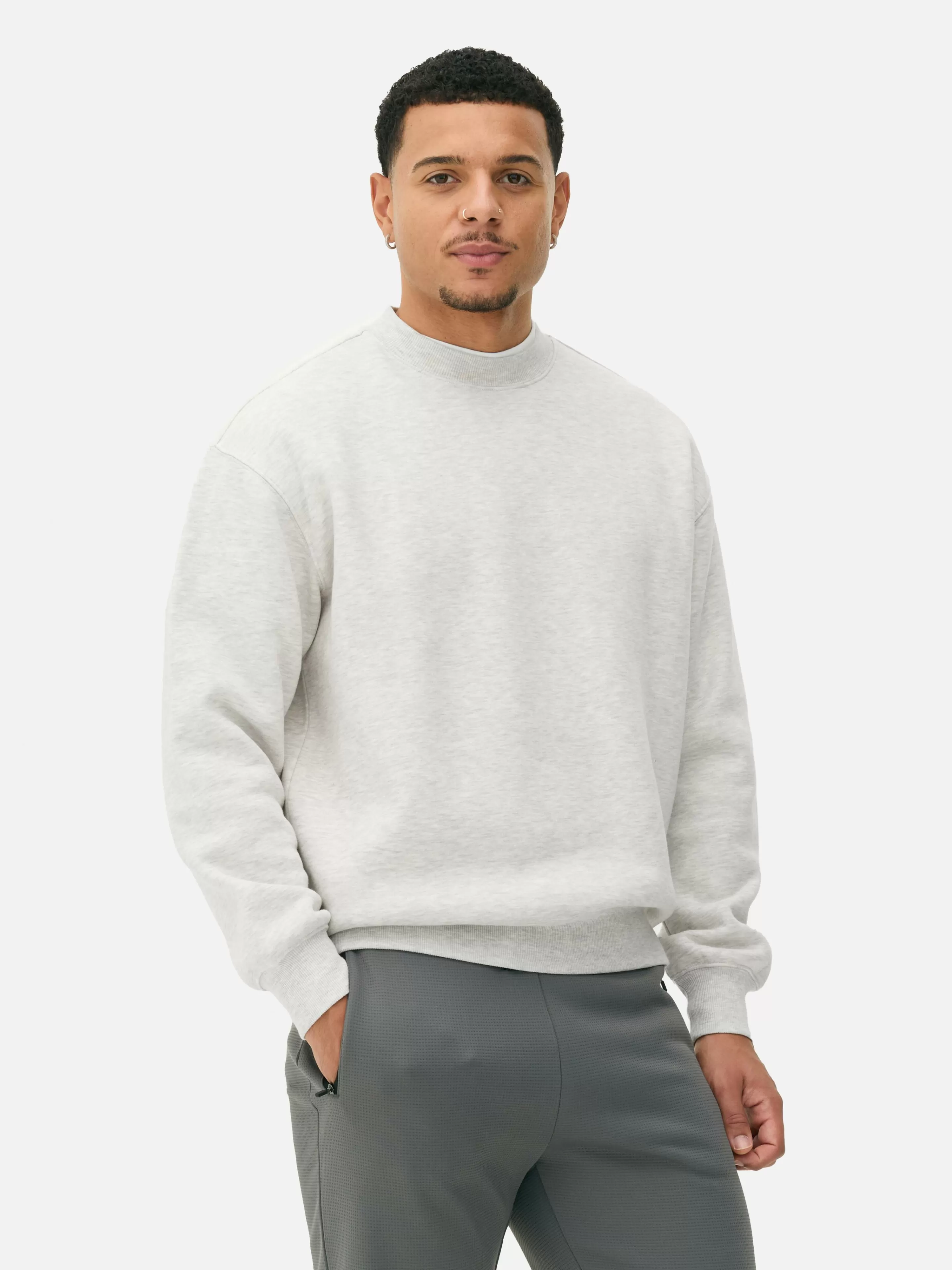 Sweat-shirt Oversize à Col Ras-du-cou-Primark Sale