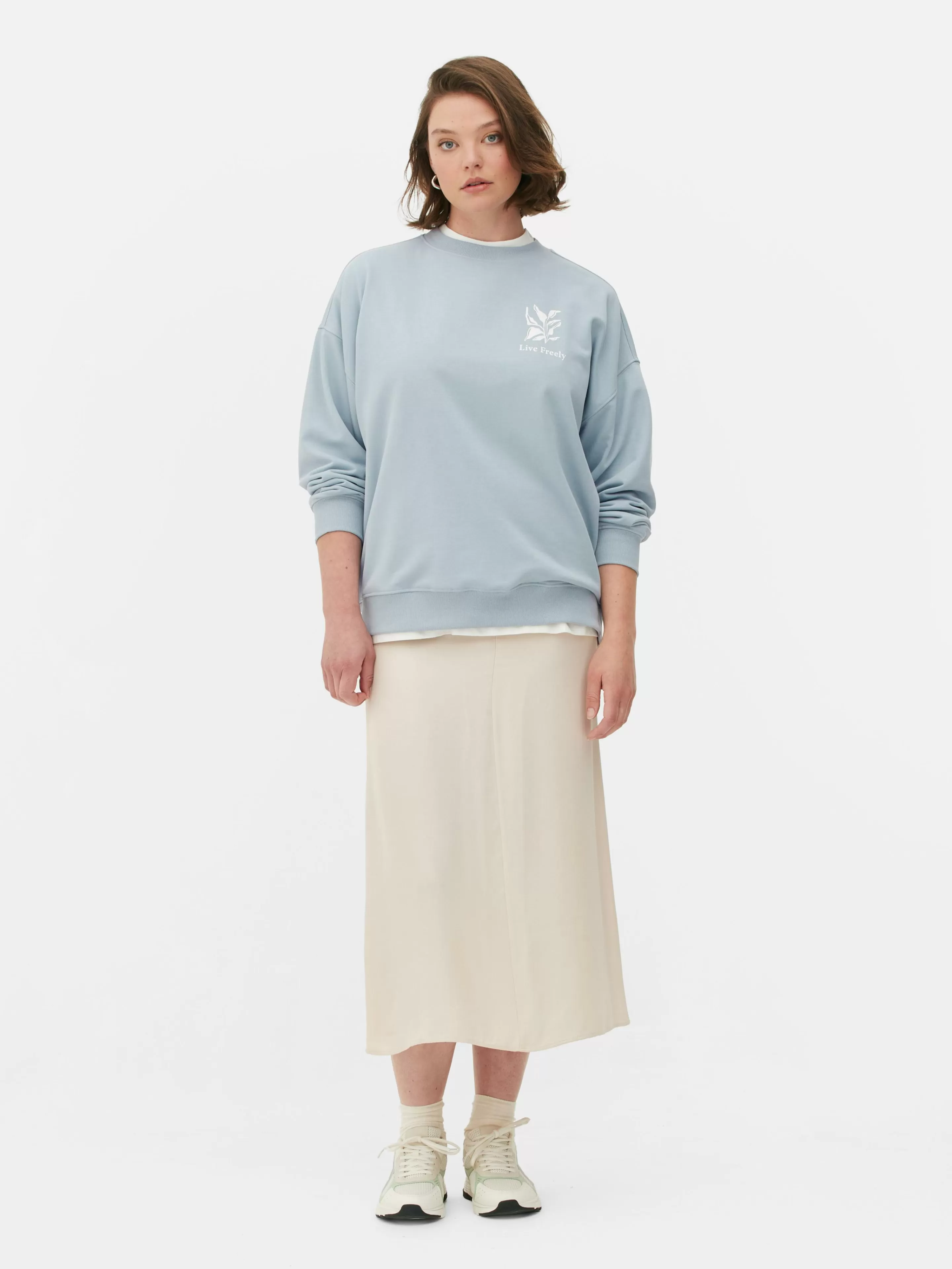 Sweat-shirt Oversize Graphique-Primark Discount