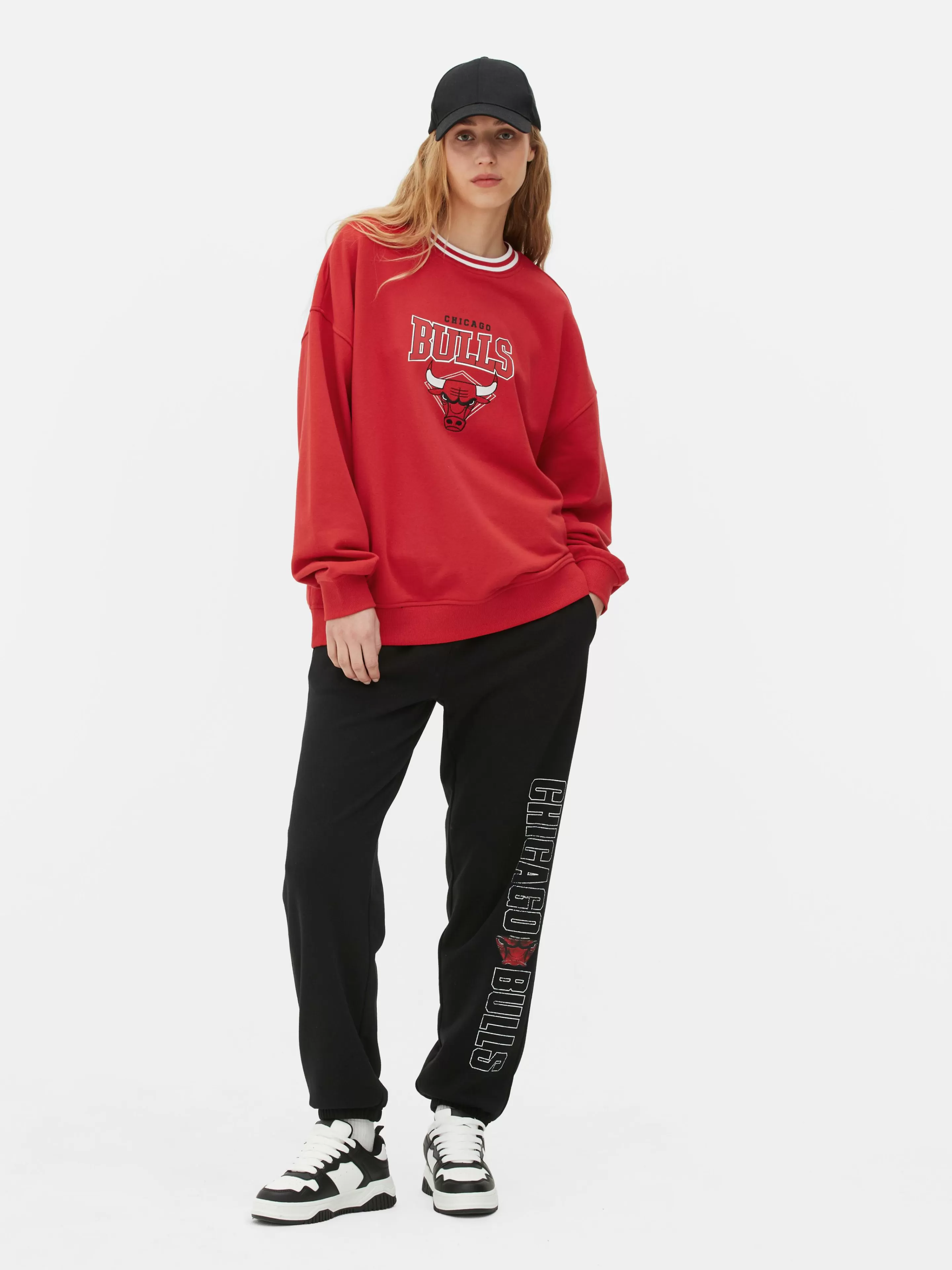 Sweat-shirt Oversize NBA Chicago Bulls-Primark Cheap