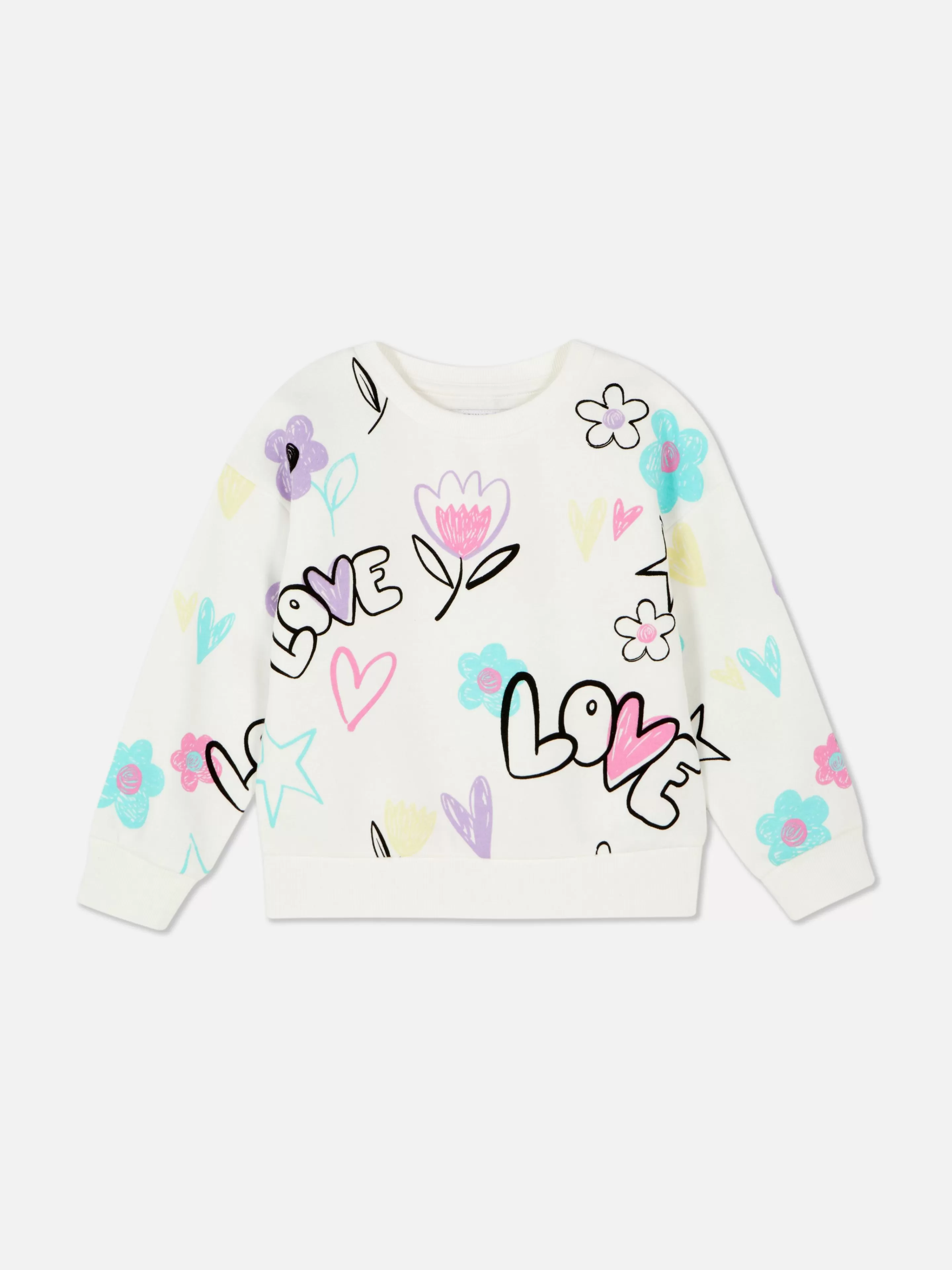 Sweat-shirt Ras Du Cou Graphique-Primark Online