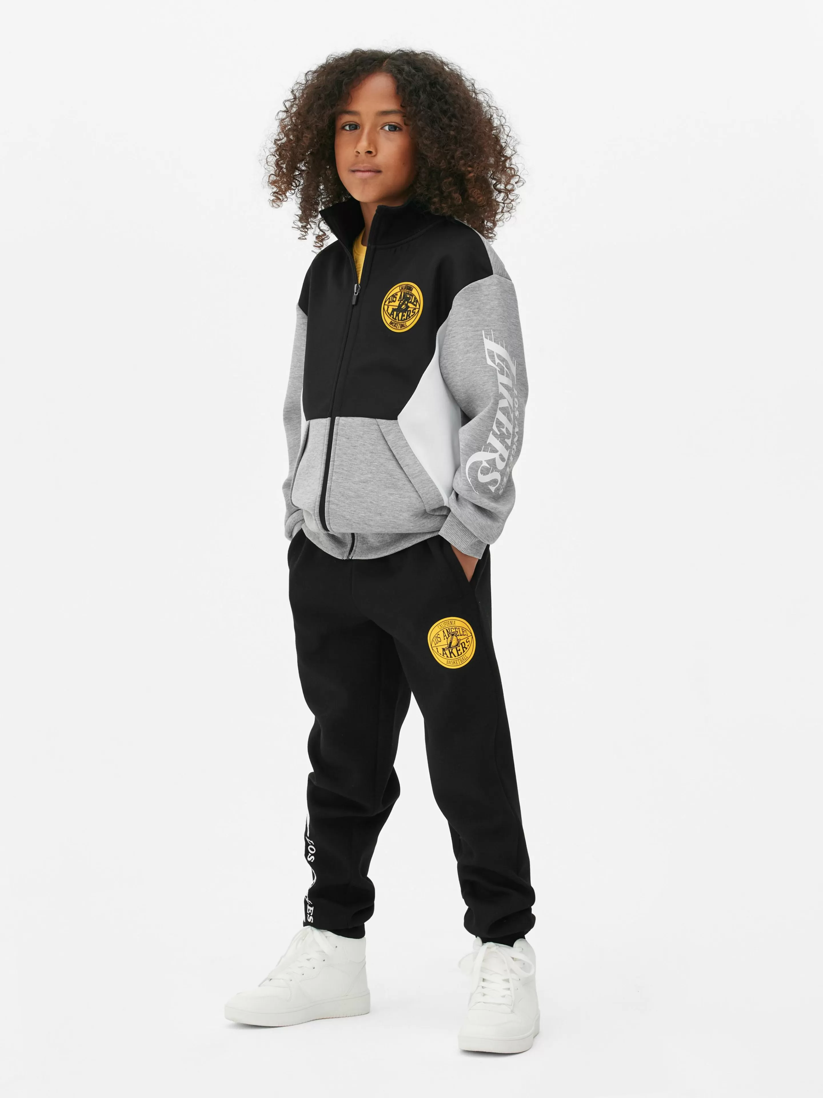 Sweat-shirt Zippé NBA Los Angeles Lakers-Primark Fashion