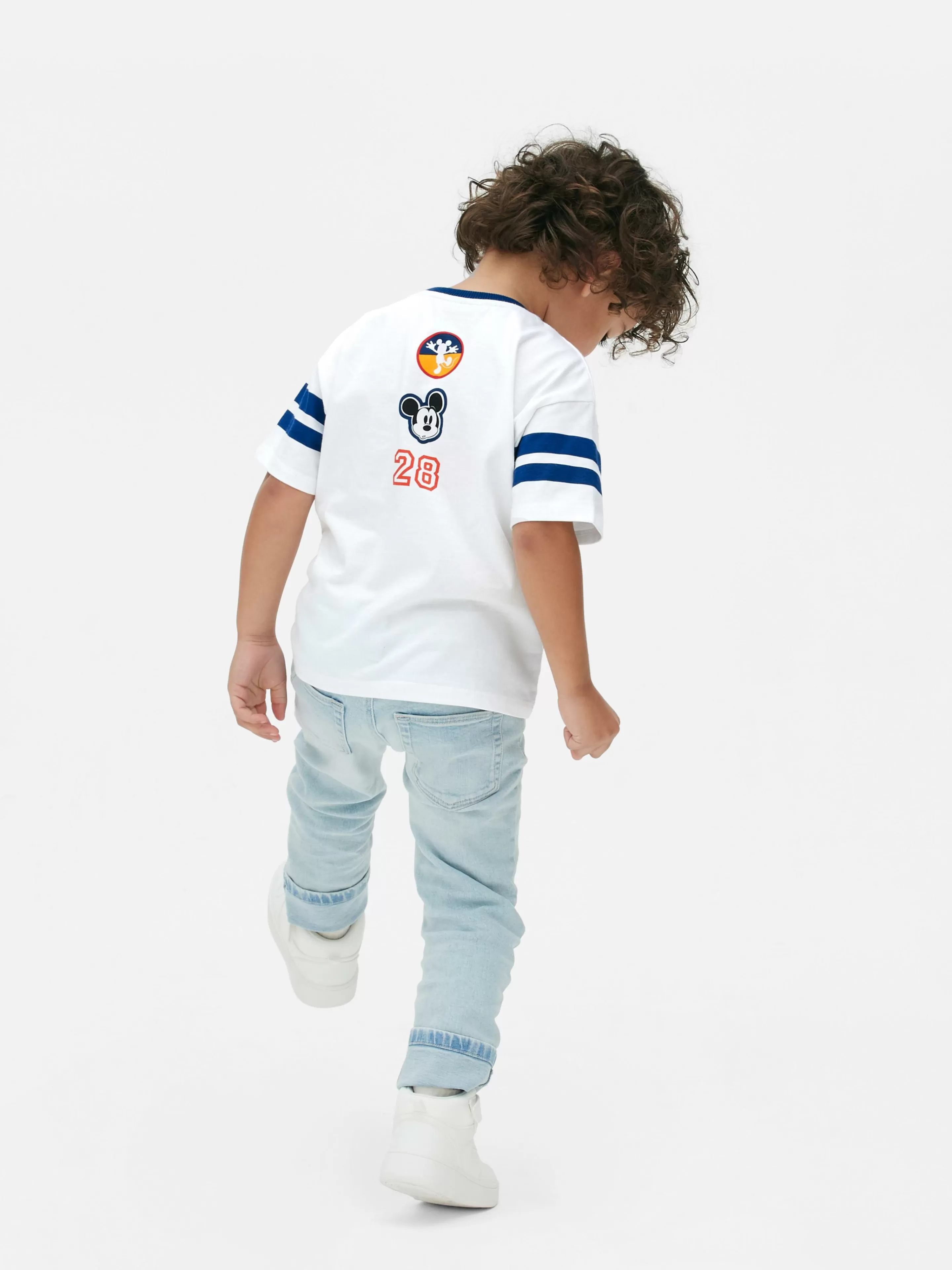 T-shirt à Bords Contrastés Disney Mickey Mouse-Primark Cheap