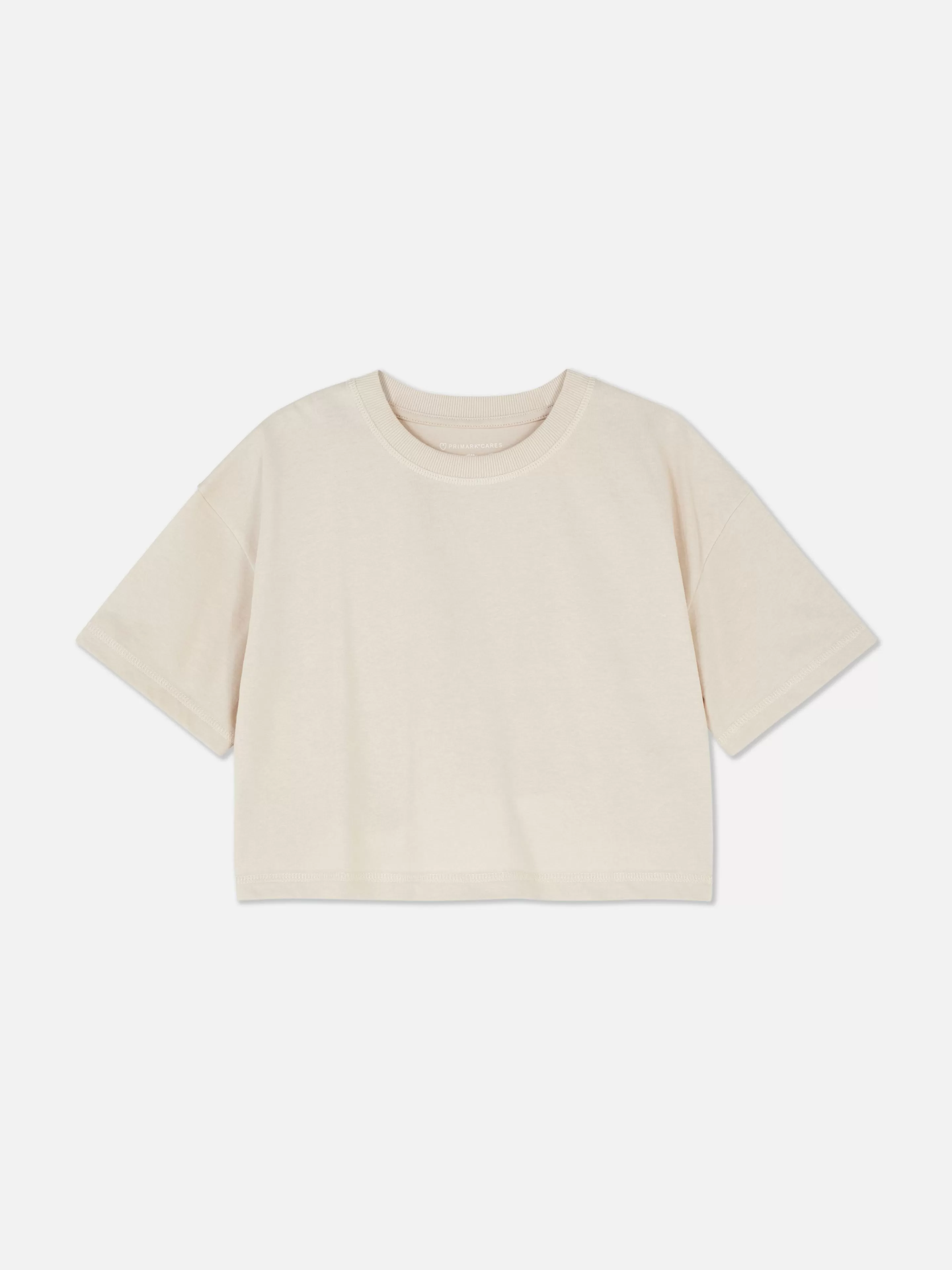T-shirt à Col Ras-du-cou Et Manches Courtes-Primark Hot