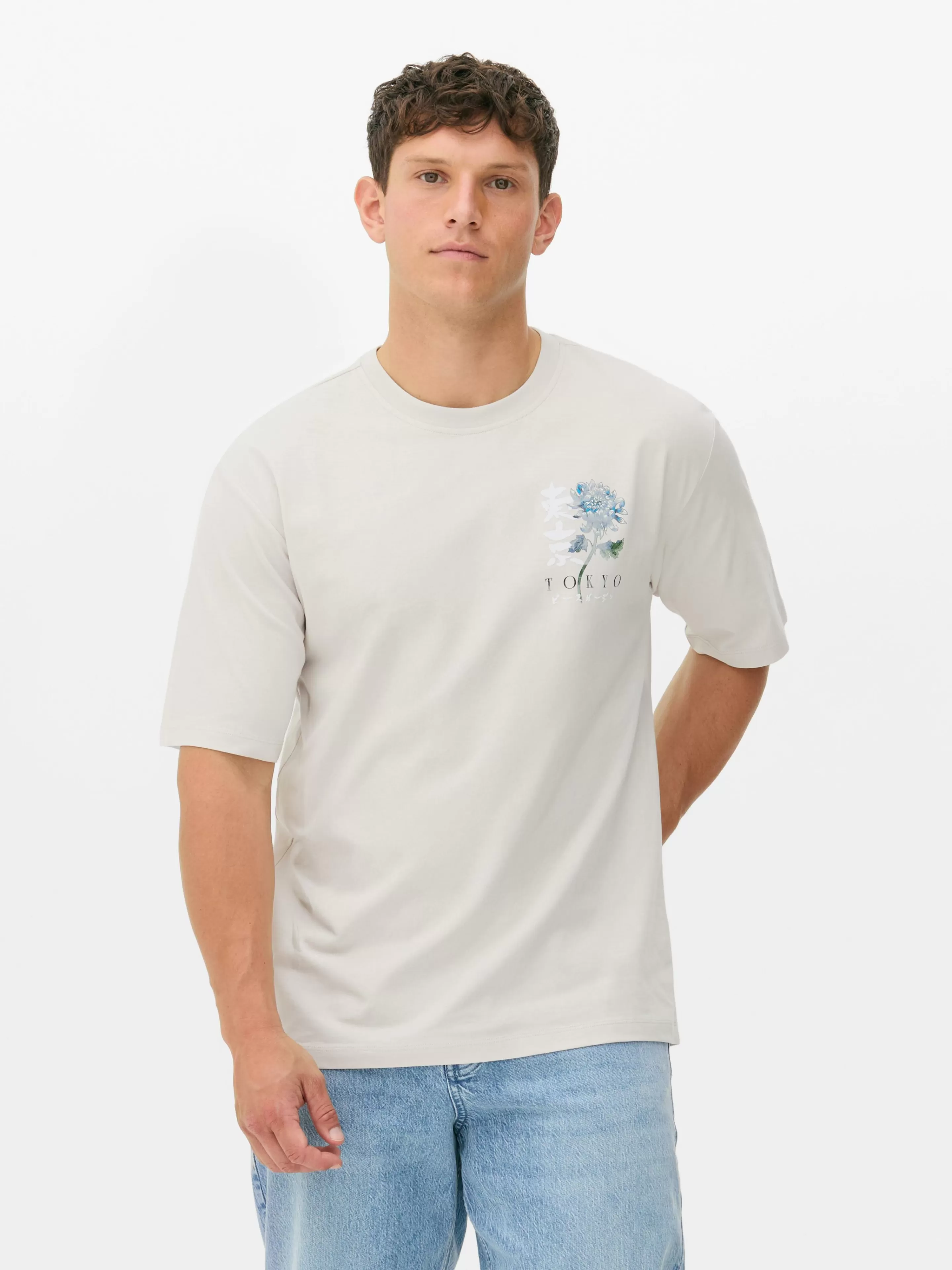 T-shirt à Imprimé Floral Tokyo-Primark Flash Sale