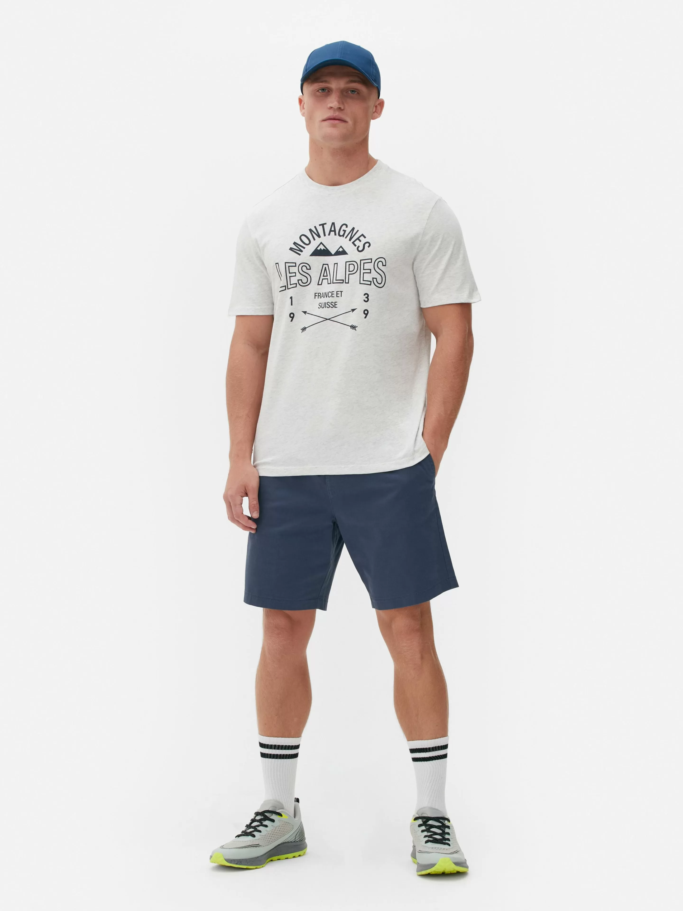 T-shirt à Imprimé Les Alpes-Primark Flash Sale