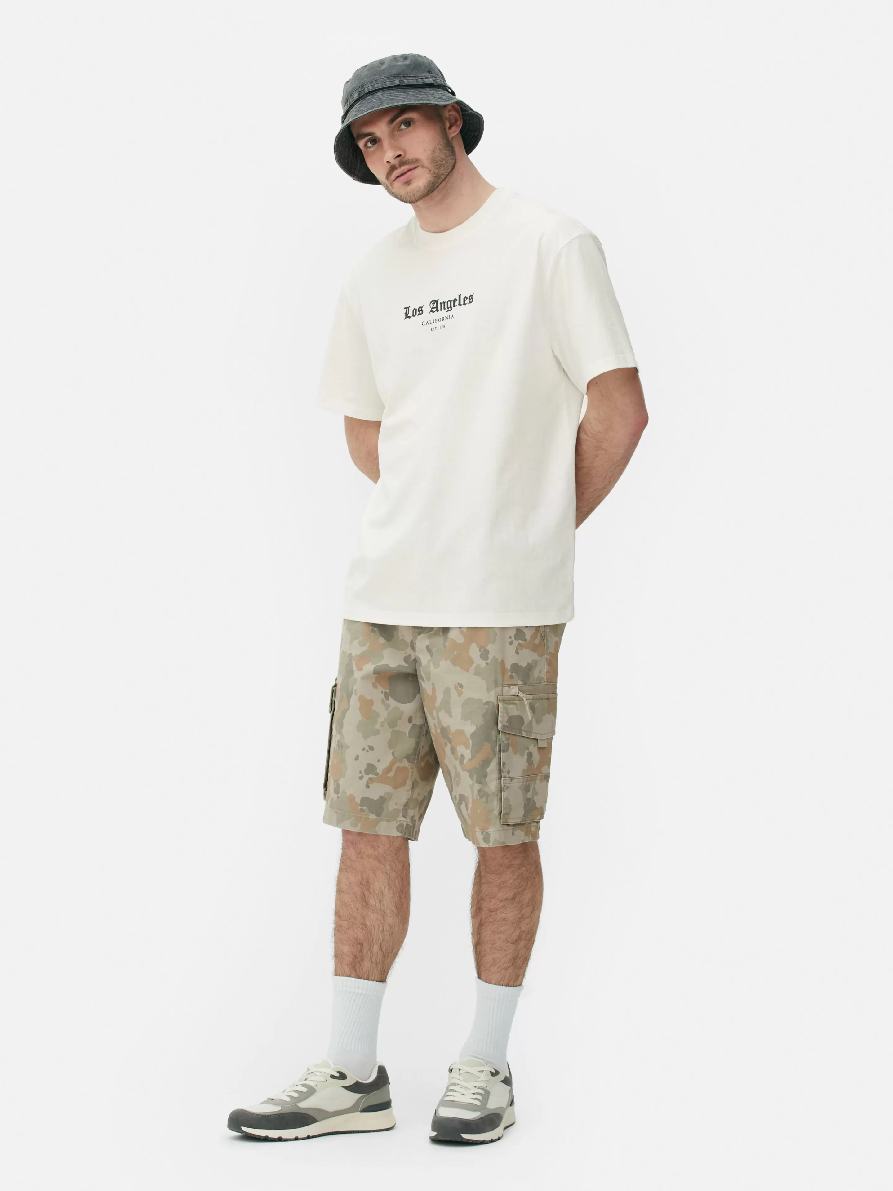 T-shirt à Imprimé Statue De Los Angeles-Primark Store