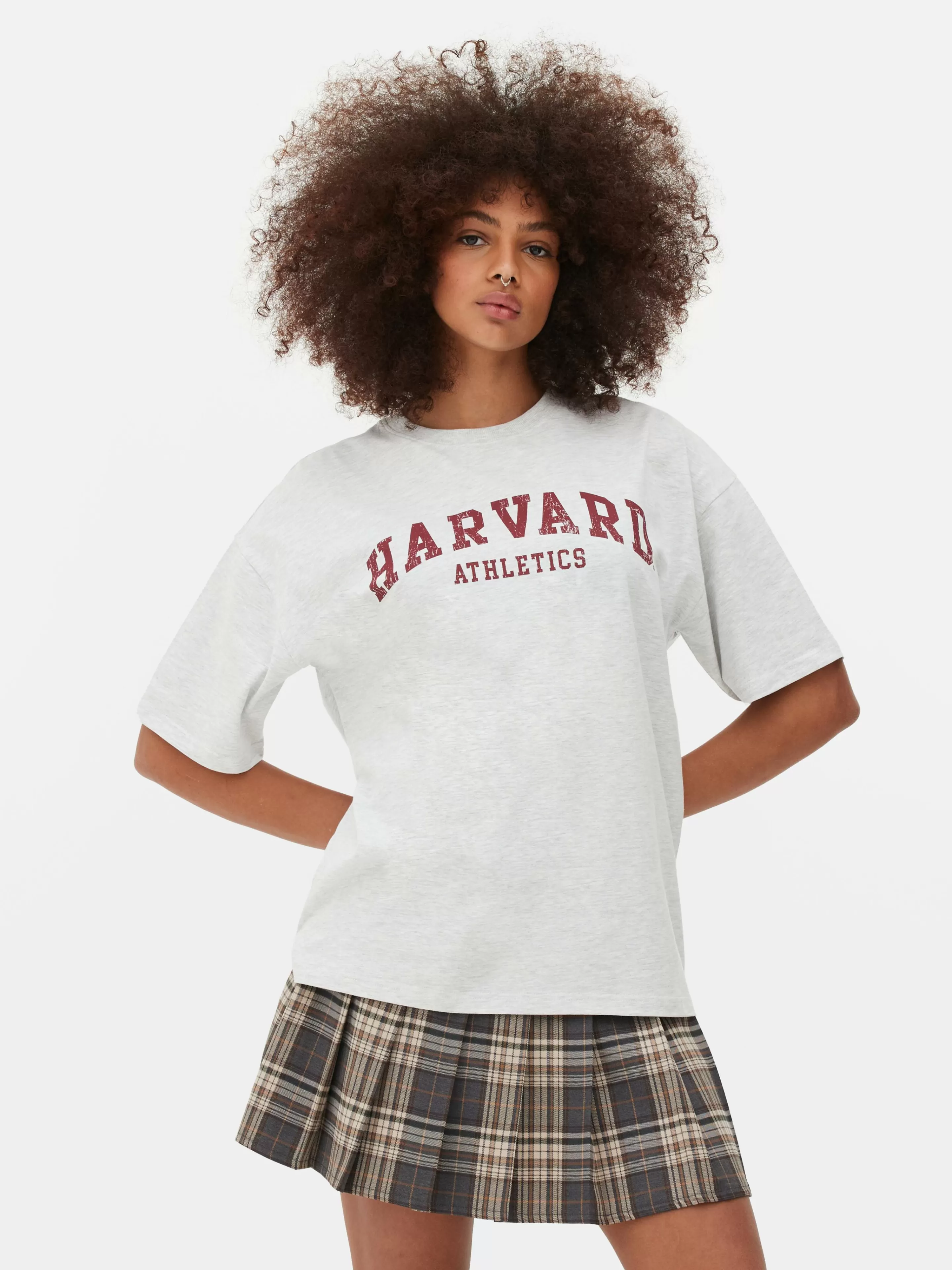 T-shirt à Manches Courtes Harvard-Primark Store