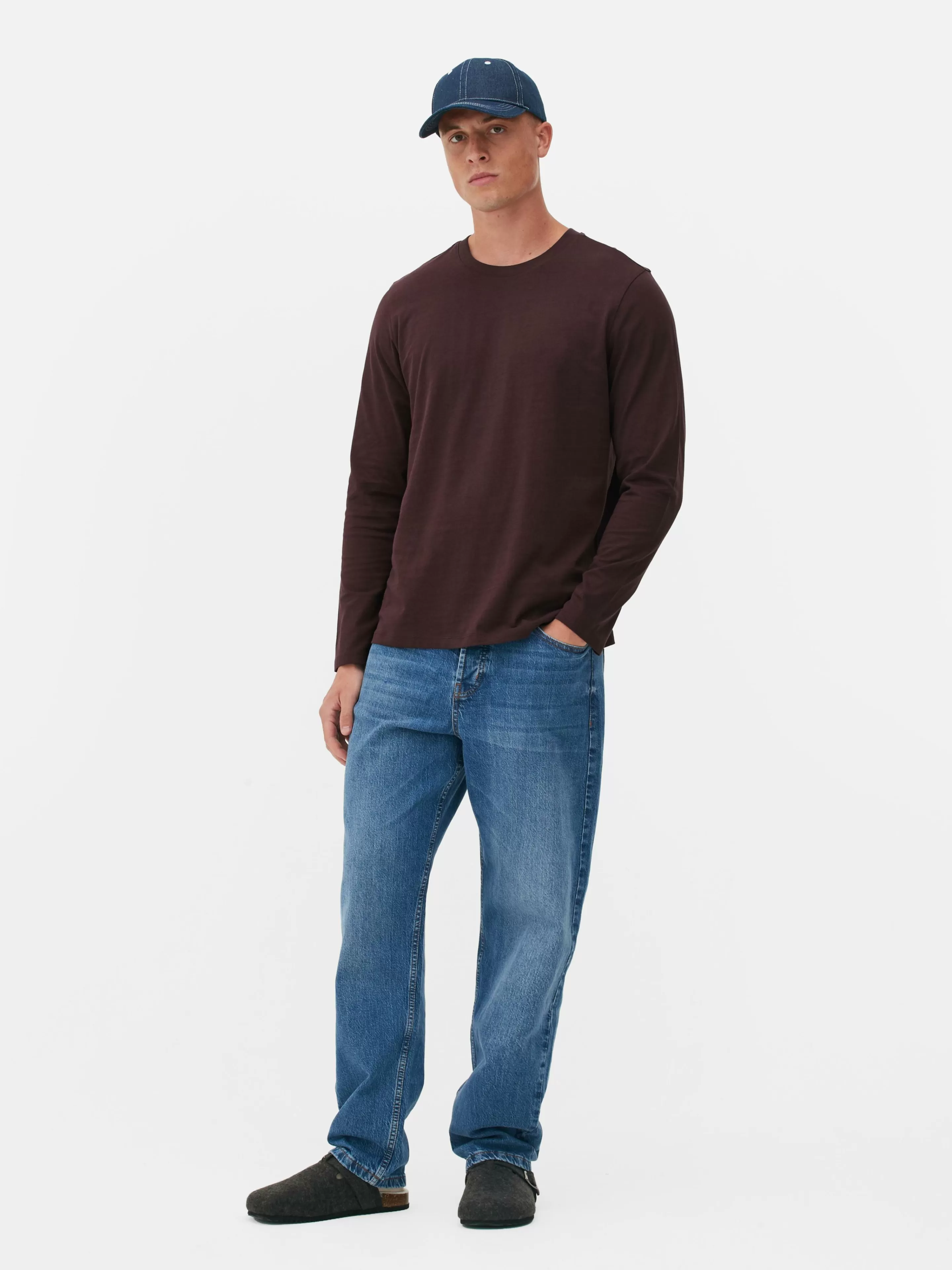T-shirt à Manches Longues En Coton-Primark Shop