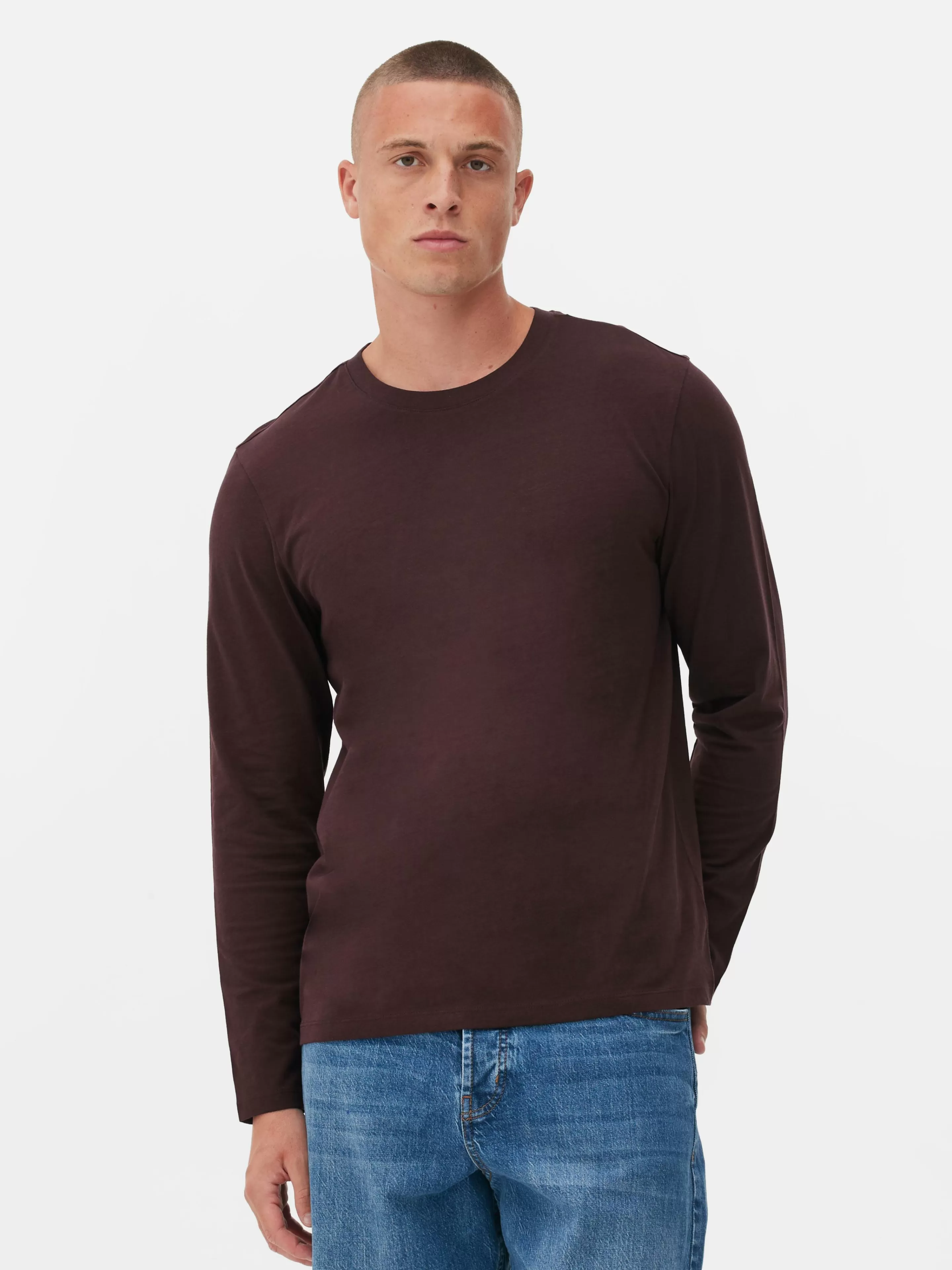 T-shirt à Manches Longues En Coton-Primark Shop