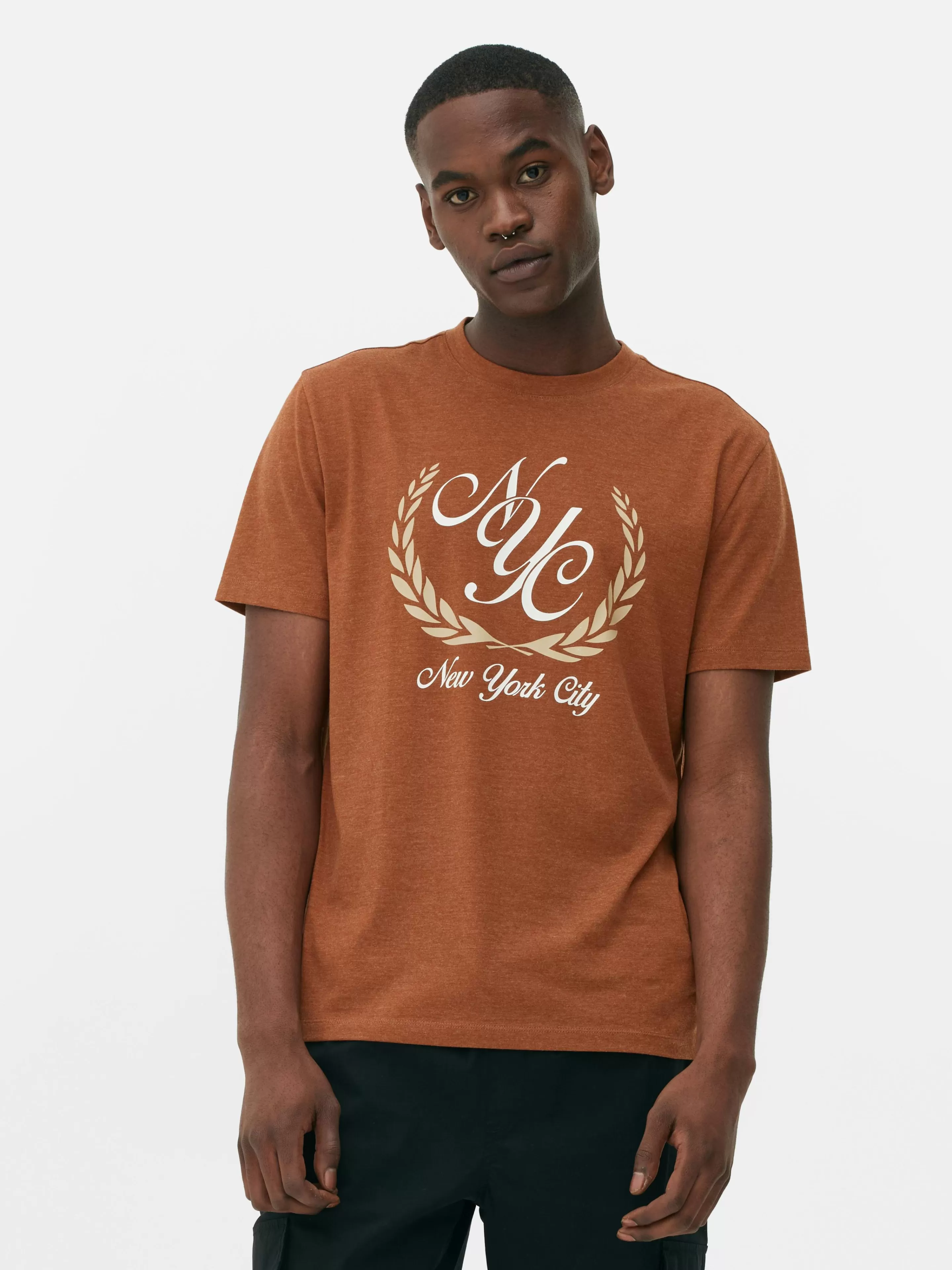 T-shirt à Motif Armoiries New York City-Primark Cheap