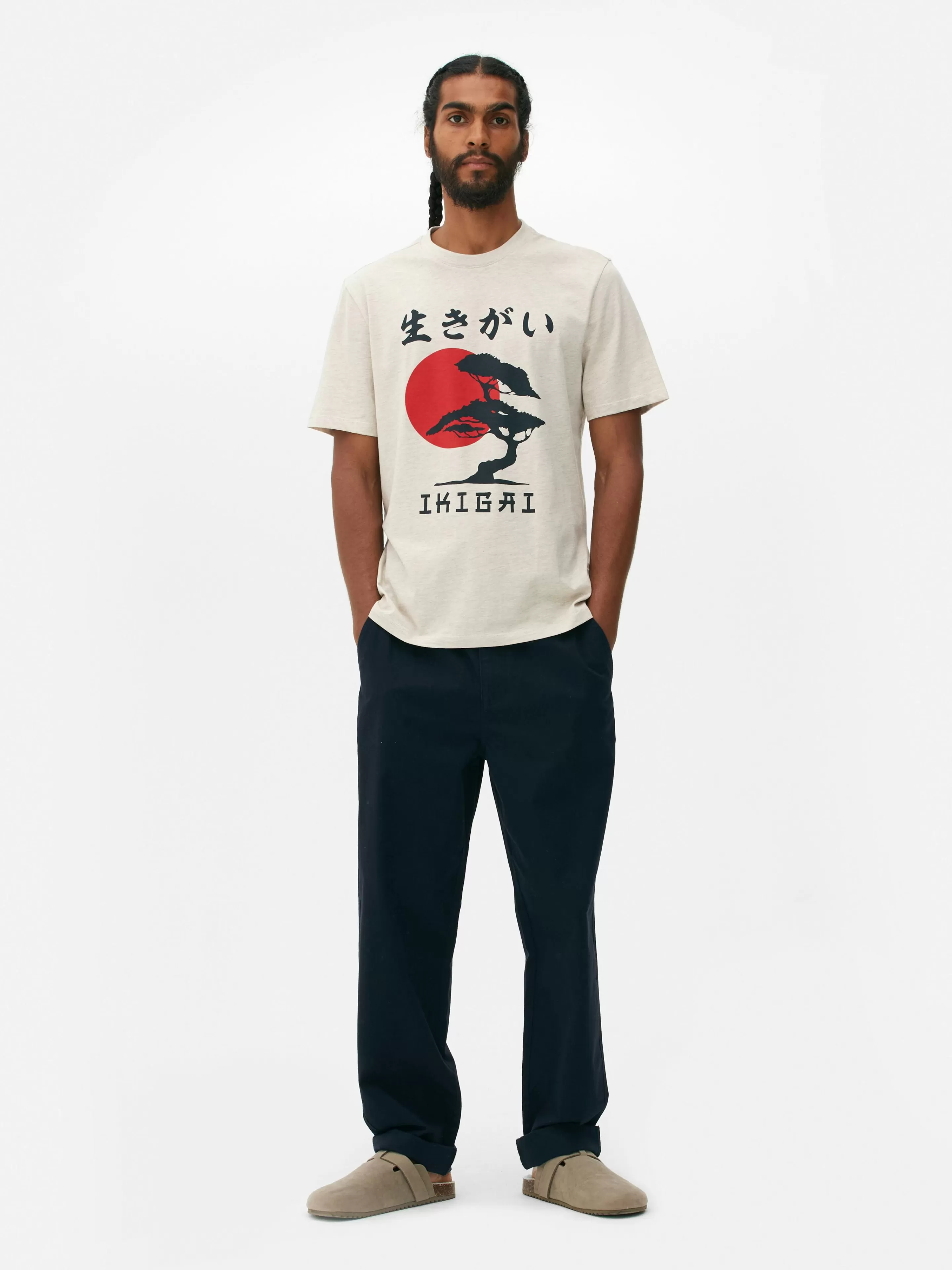 T-shirt Avec Imprimé Arbre Japonais-Primark Online