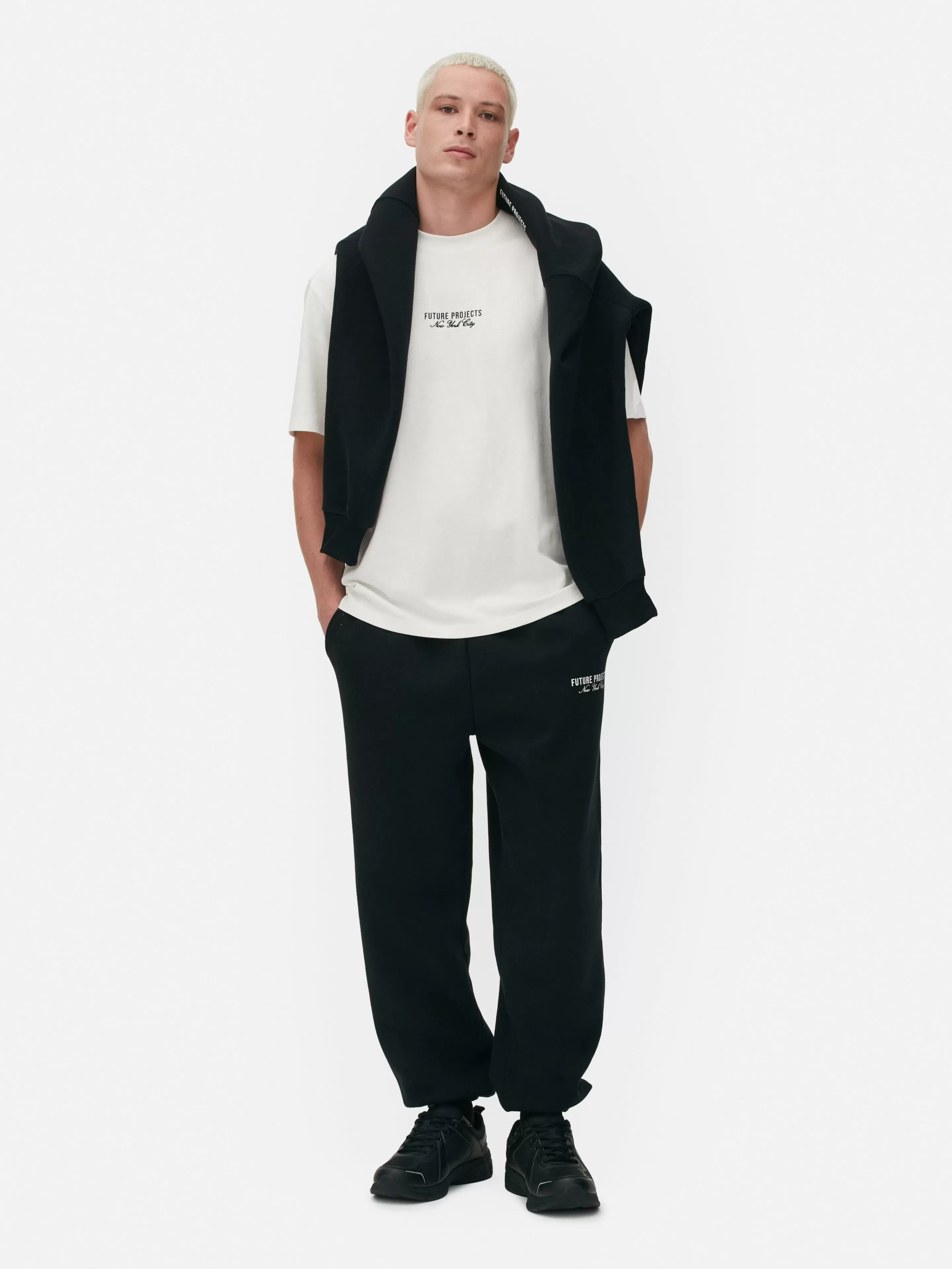 T-shirt Brodé Future Projects-Primark Fashion