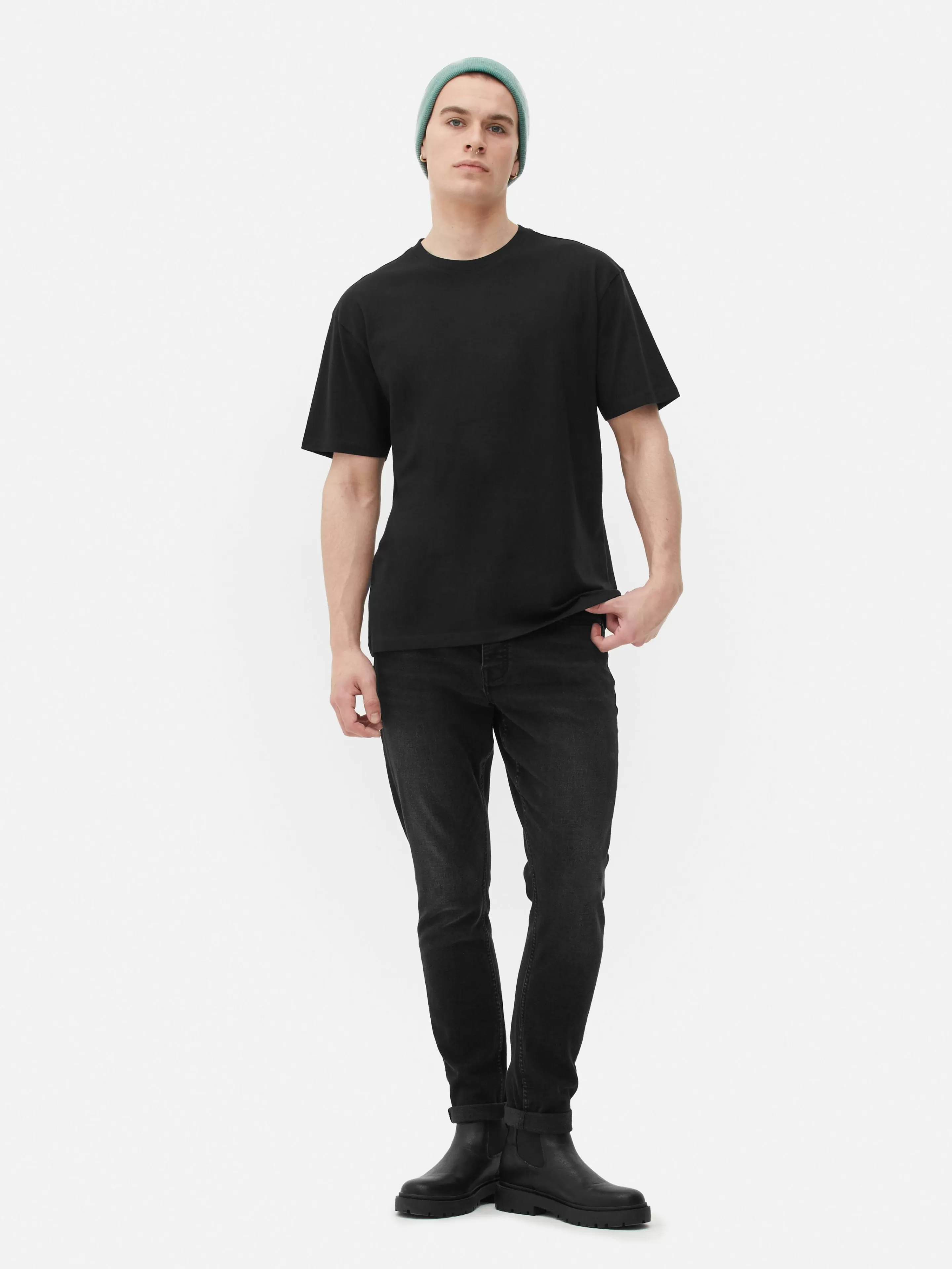 T-shirt Coupe Décontractée-Primark Fashion