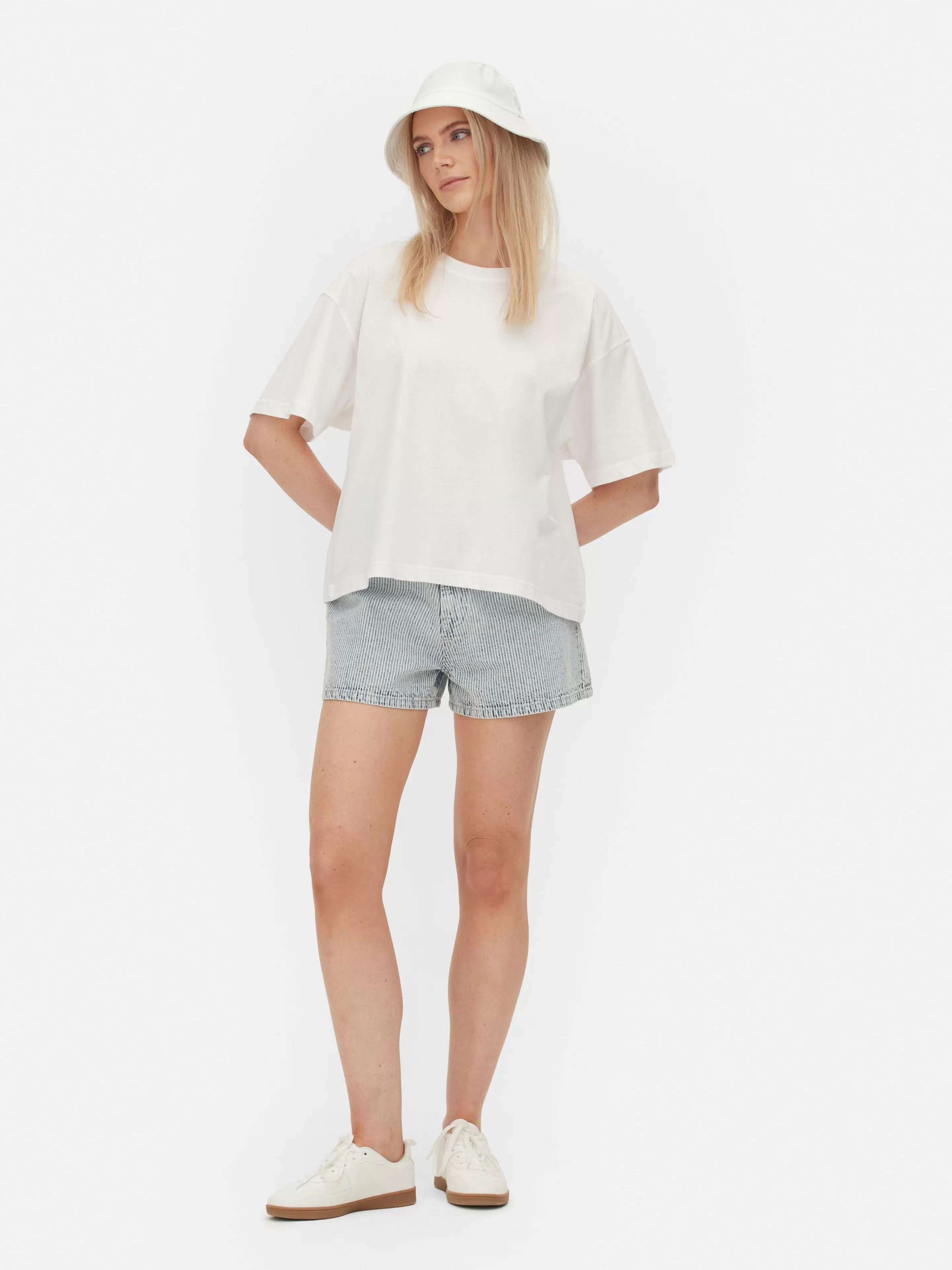 T-shirt Coupe Droite-Primark Store
