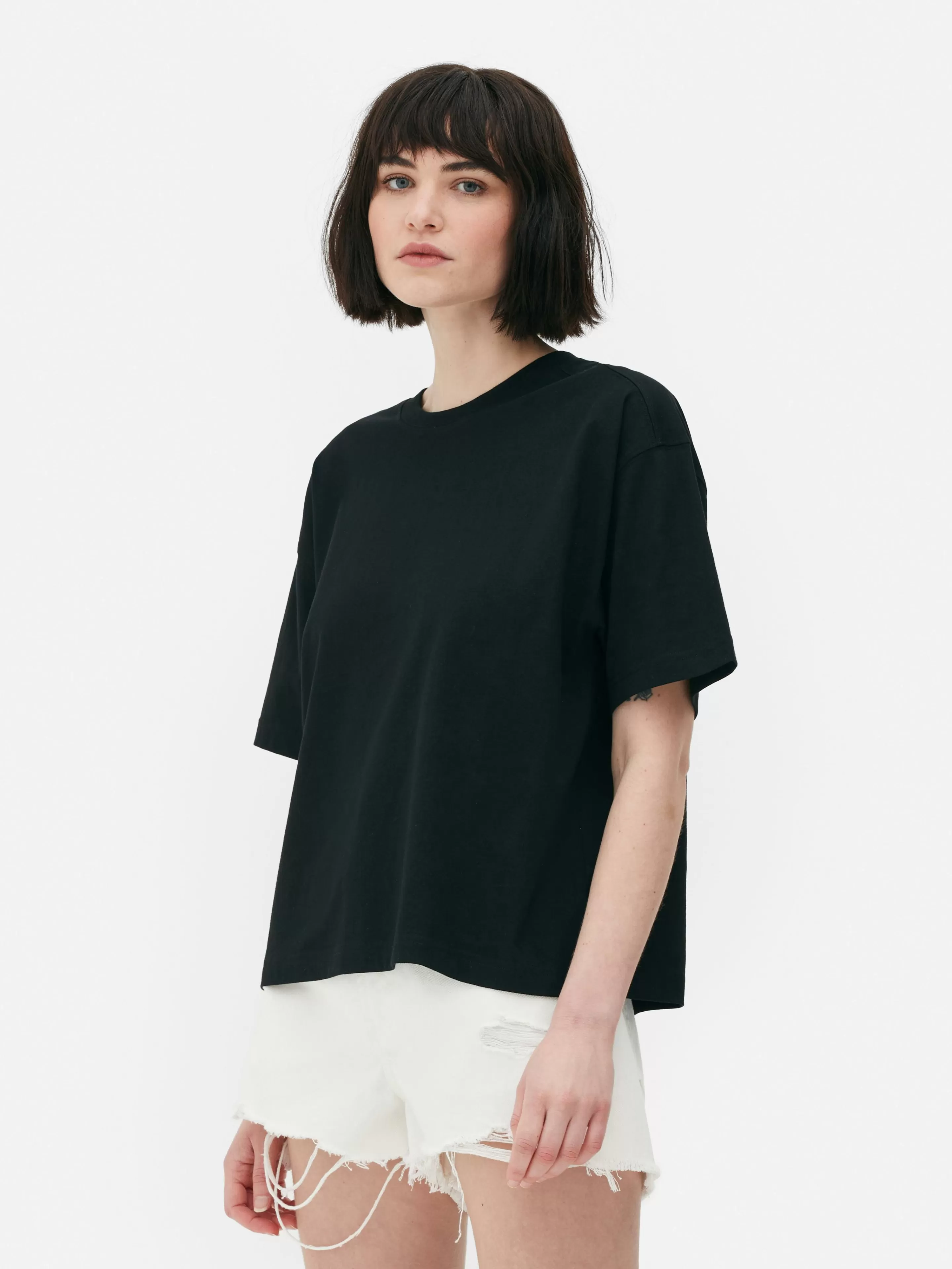 T-shirt Coupe Droite-Primark Store
