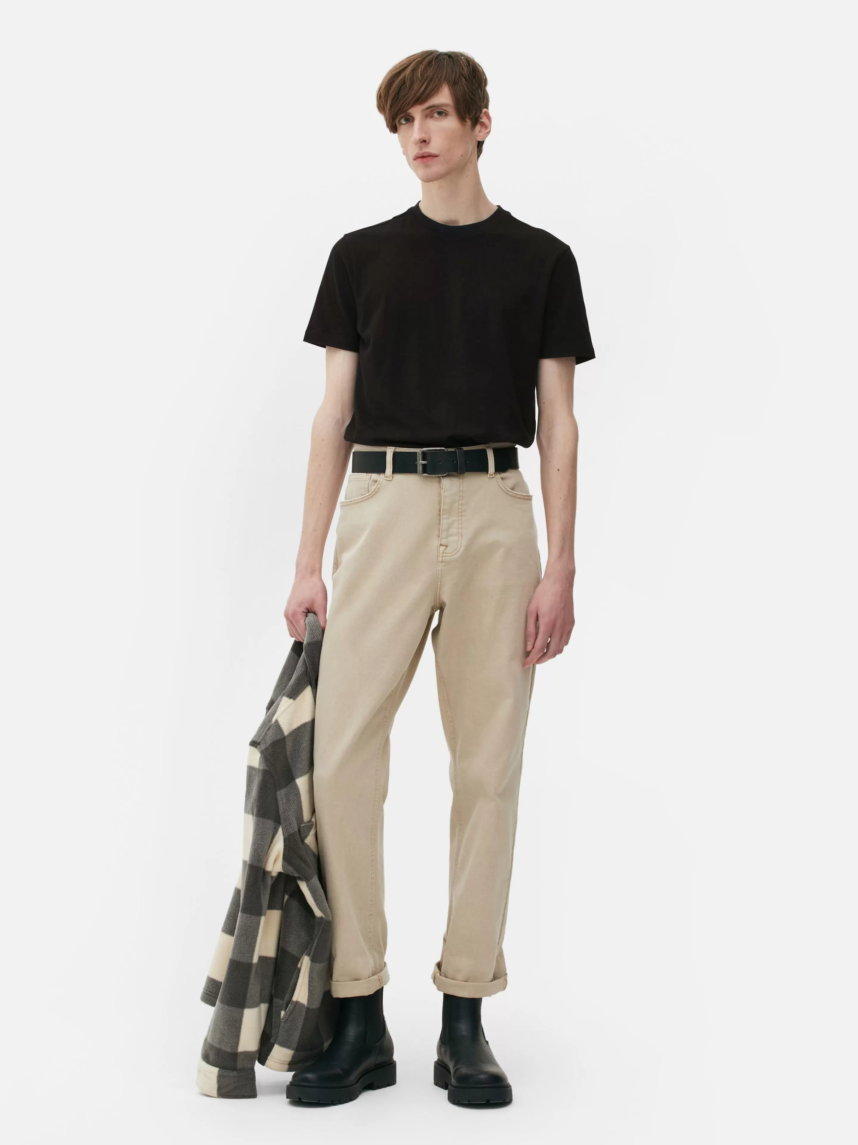 T-shirt Coupe Slim-Primark Shop