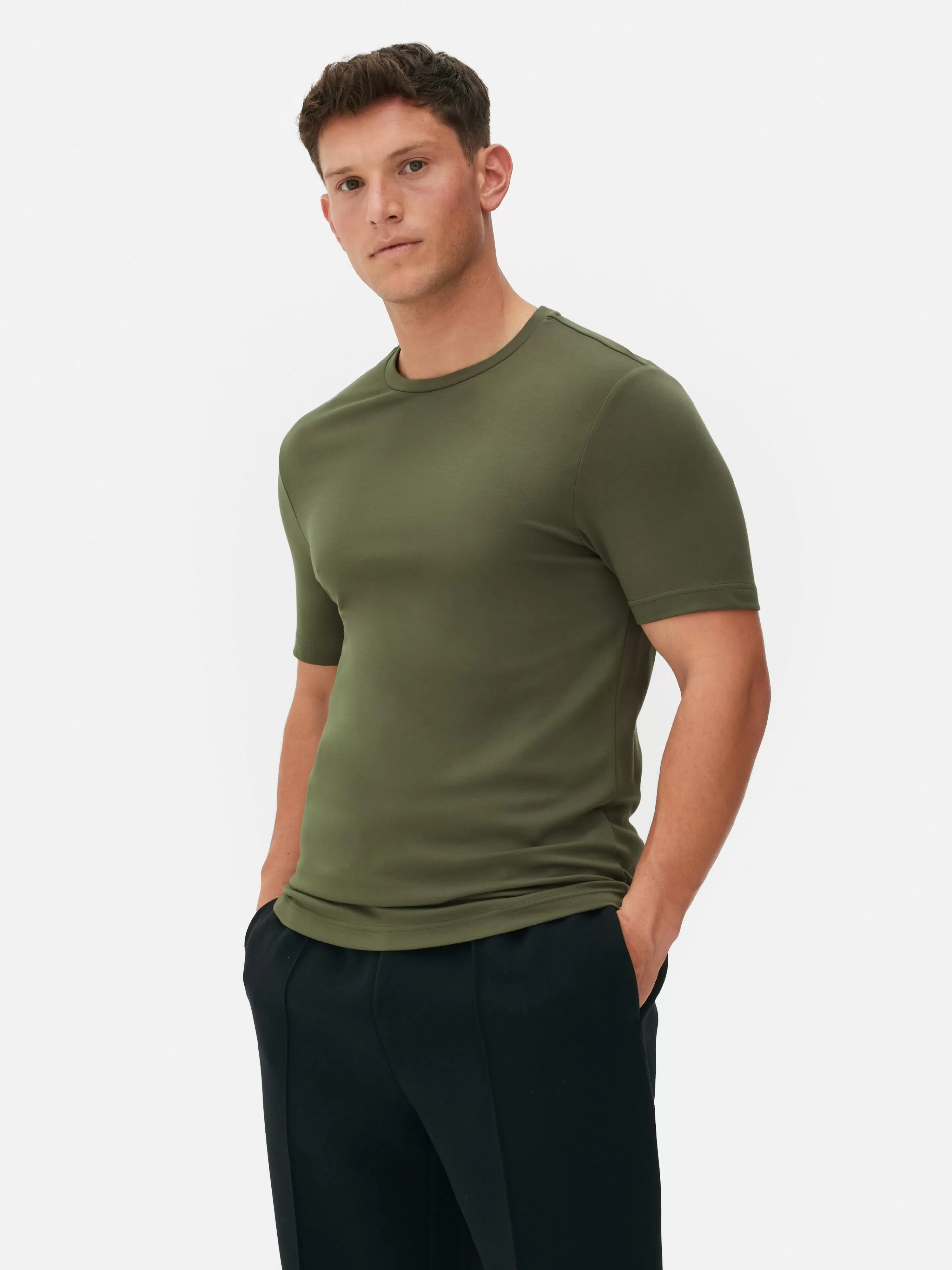T-shirt Coupe Slim Kem-Primark New