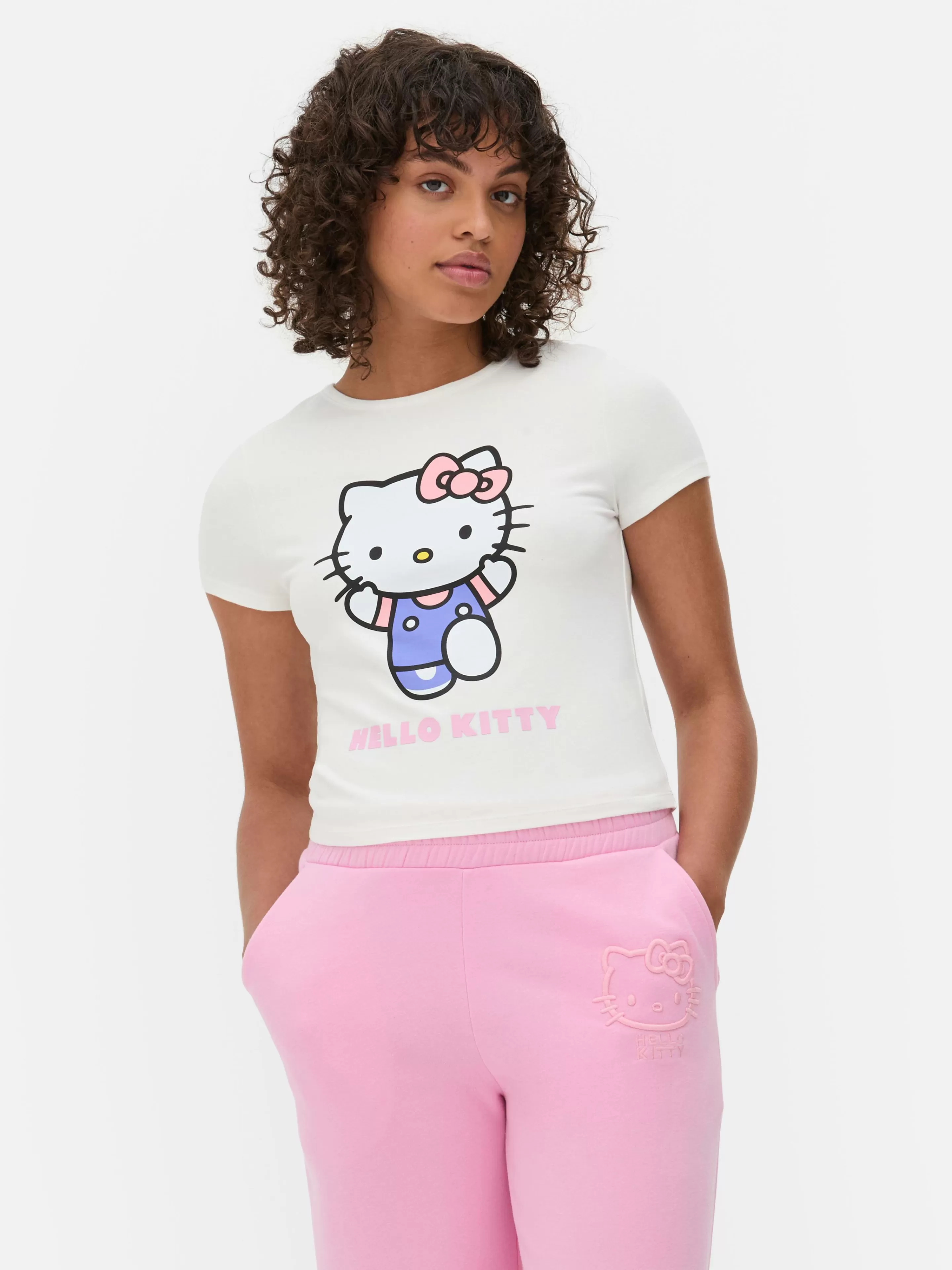 T-shirt Court Graphique Hello Kitty-Primark Store