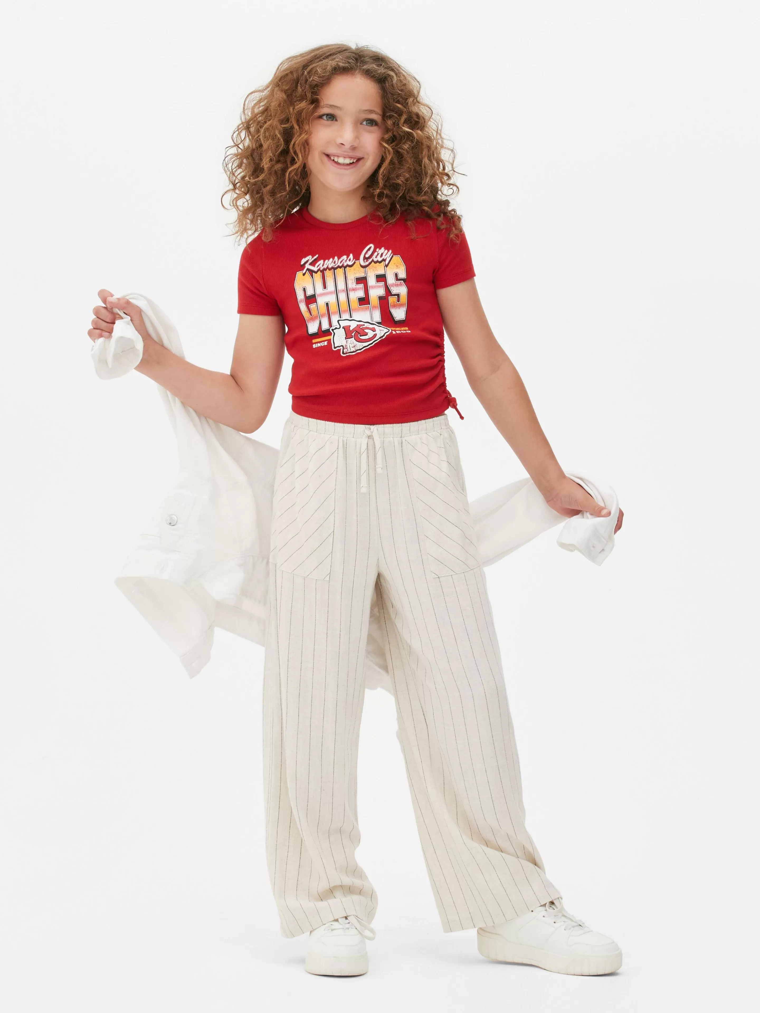 T-shirt Côtelé NFL Kansas City Chiefs-Primark Cheap