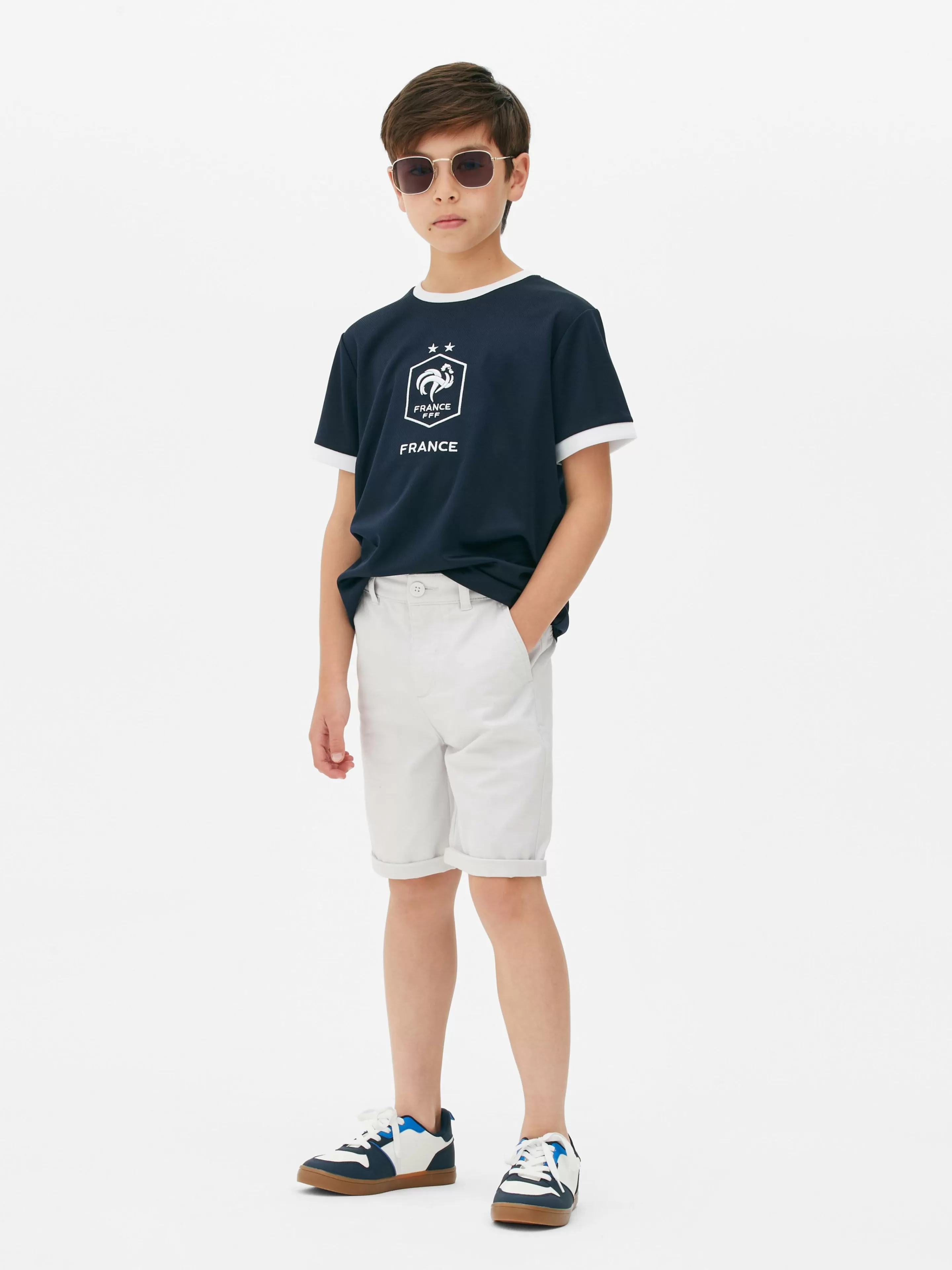 T-shirt De Foot France Pour Ado-Primark Outlet