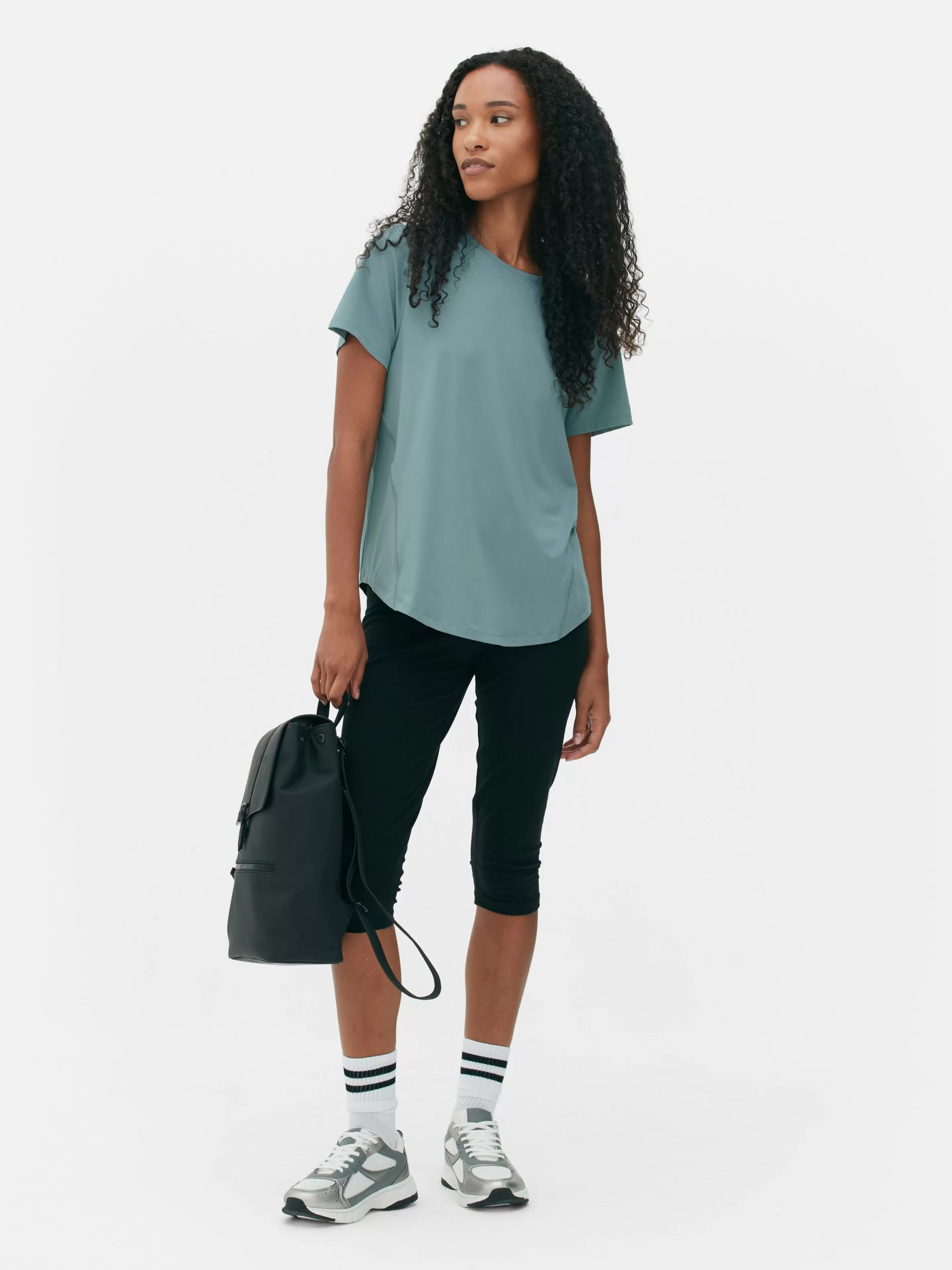 T-shirt De Sport à Col Ras-du-cou-Primark Hot