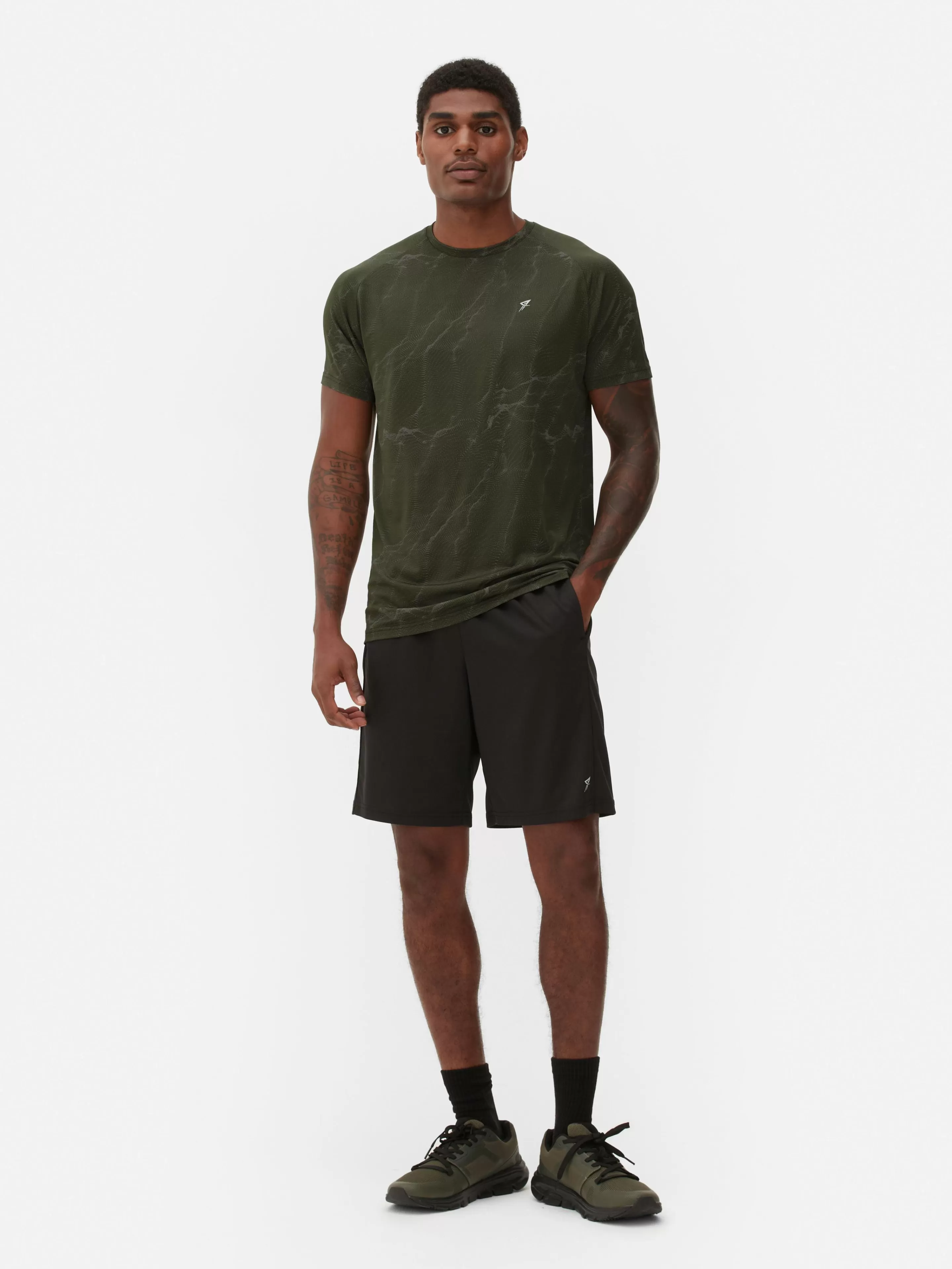 T-shirt De Sport à Motif-Primark Store