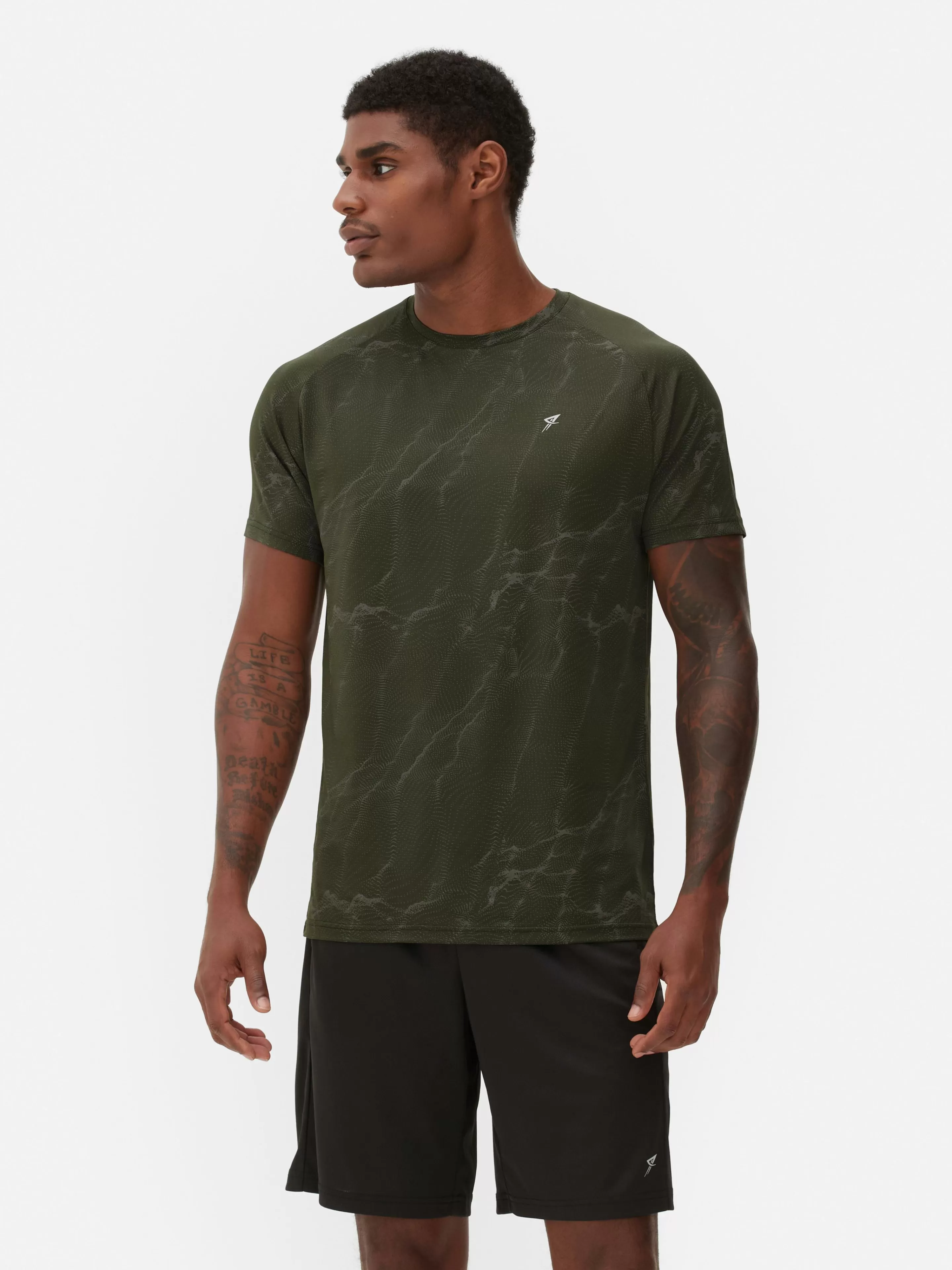 T-shirt De Sport à Motif-Primark Store