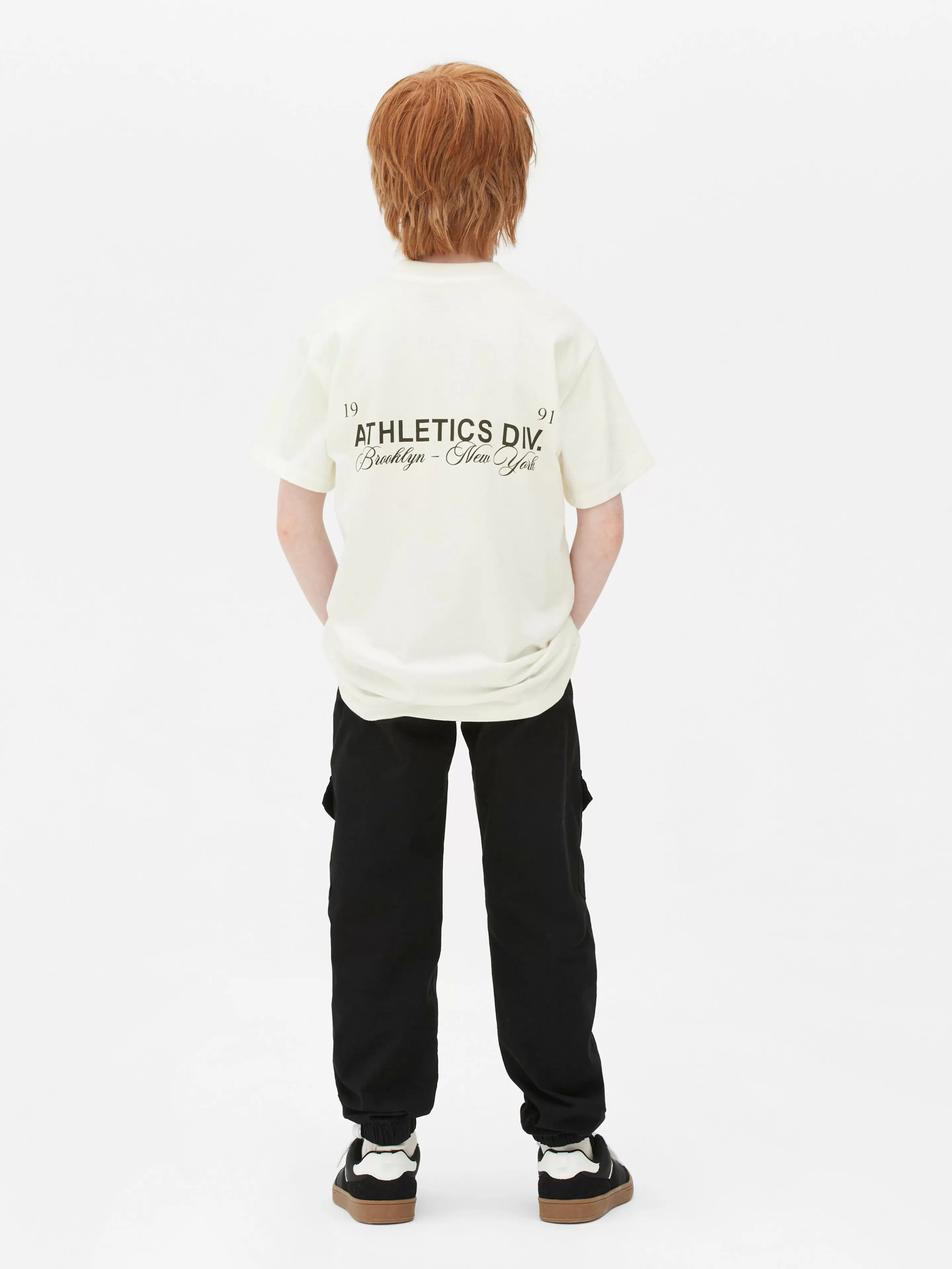 T-shirt De Sport Graphique à Manches Courtes-Primark New